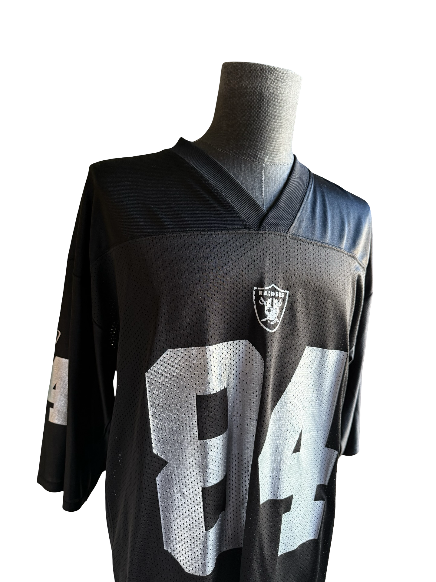 NFL Vtg Jerry Porter 4 Oakland Raiders Reebok 00’s Football Jersey Size L