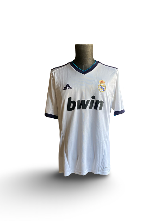 Soccer LaLiga Sergio Ramos 4 Real Madrid 2012-13 Adidas Football Home Jersey Size M