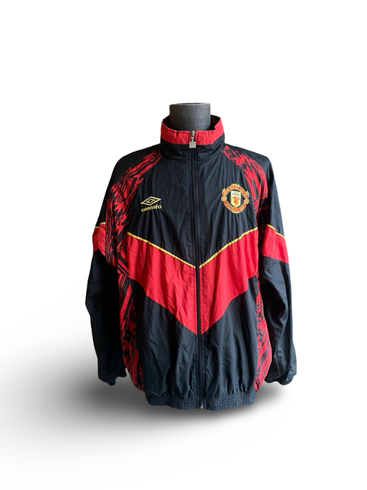 EPL Vtg Manchester United 1994-95 Umbro Full-Zip Track Jacket Size XL