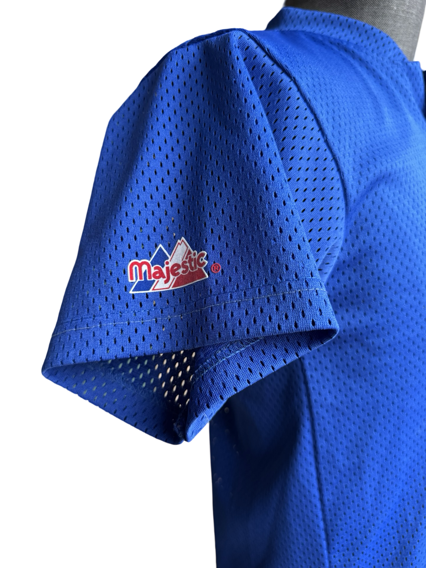 YOUTH MLB Vtg Toronto Blue Jays Majestic Diamond Collection Baseball Jersey Youth XL