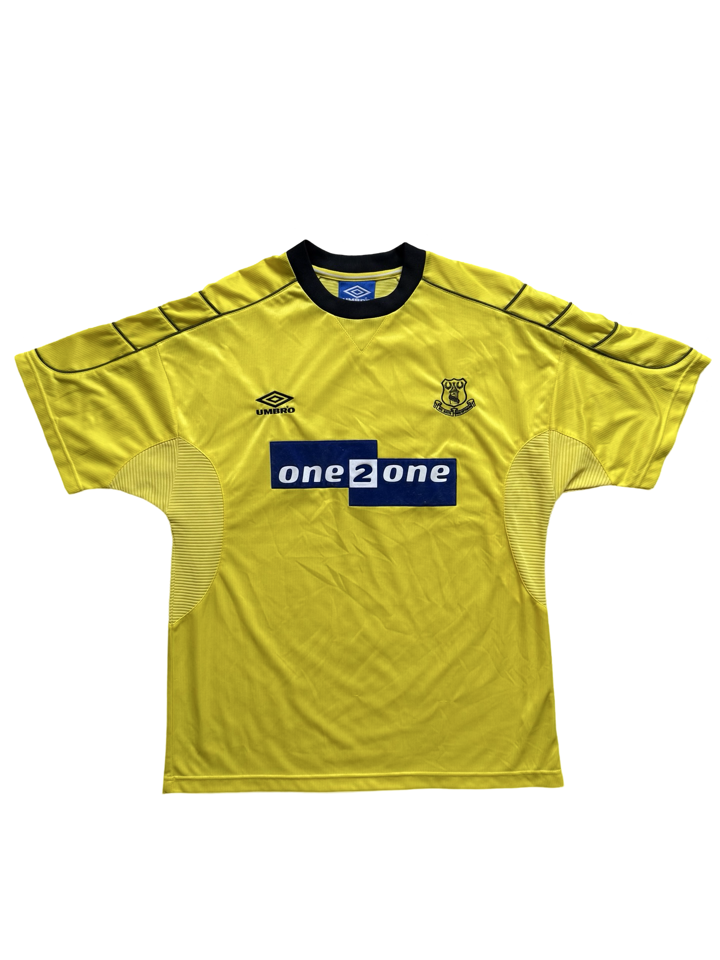 EPL Vtg Everton FC 1999-00 Umbro Football Away Jersey Size L