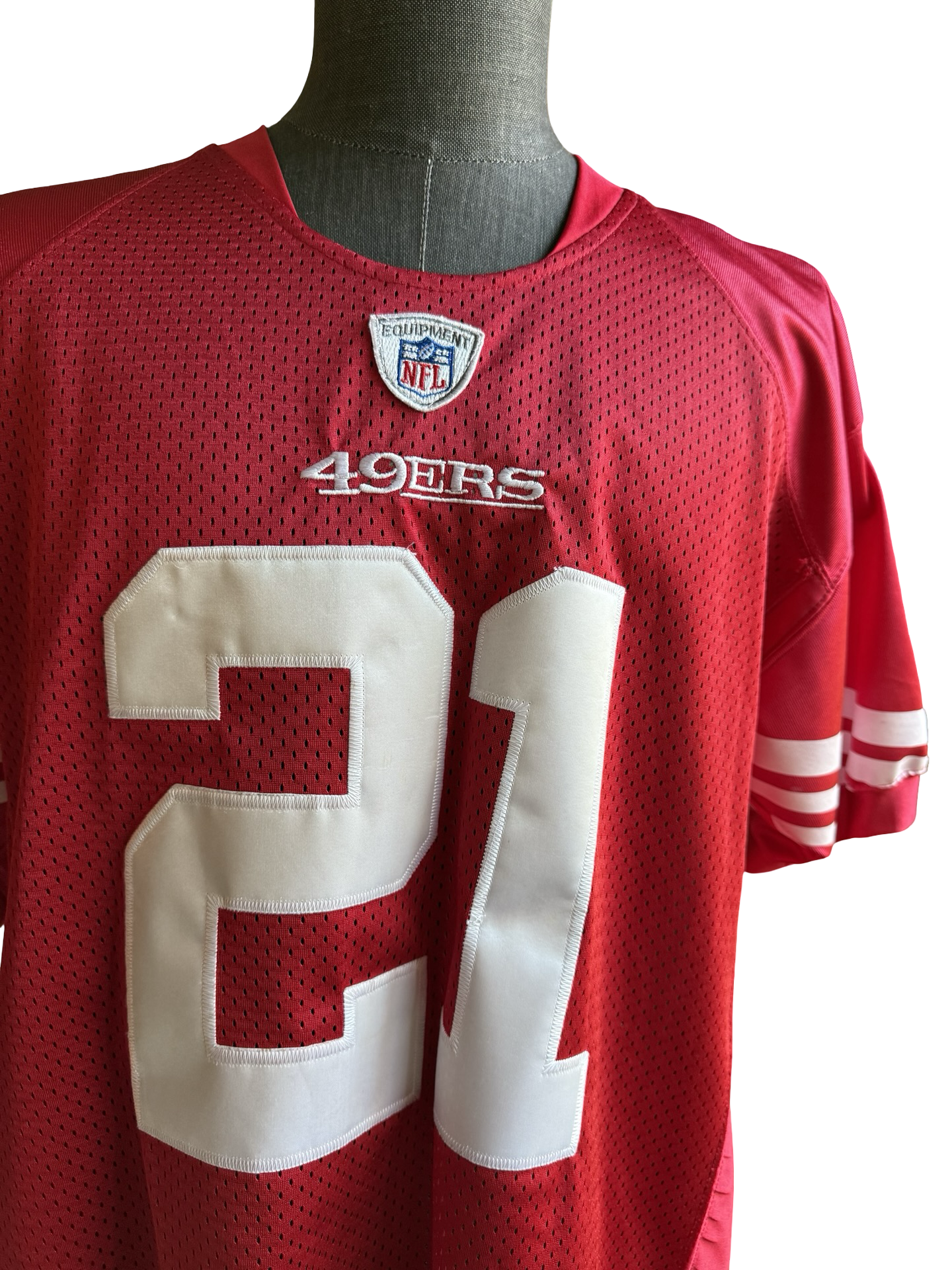 NFL Vtg Frank Gore 21 San Francisco 49ers Reebok Football Jersey Size L