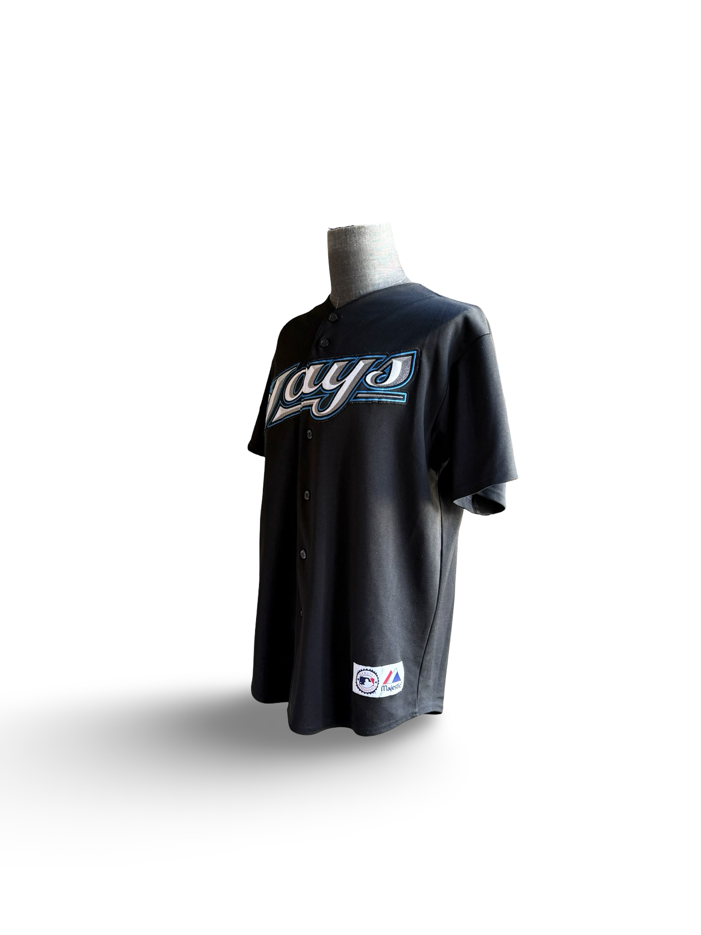 MLB Vtg Alex Rios 15 Toronto Blue Jays 2000’s Majestic Baseball Jersey Size L