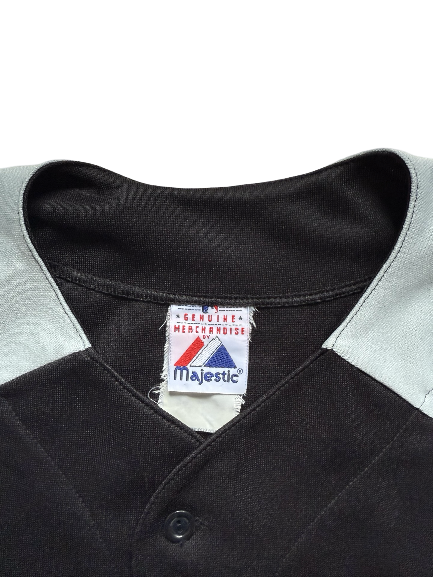 MLB Vtg New York Mets Majestic Baseball Jersey Size L