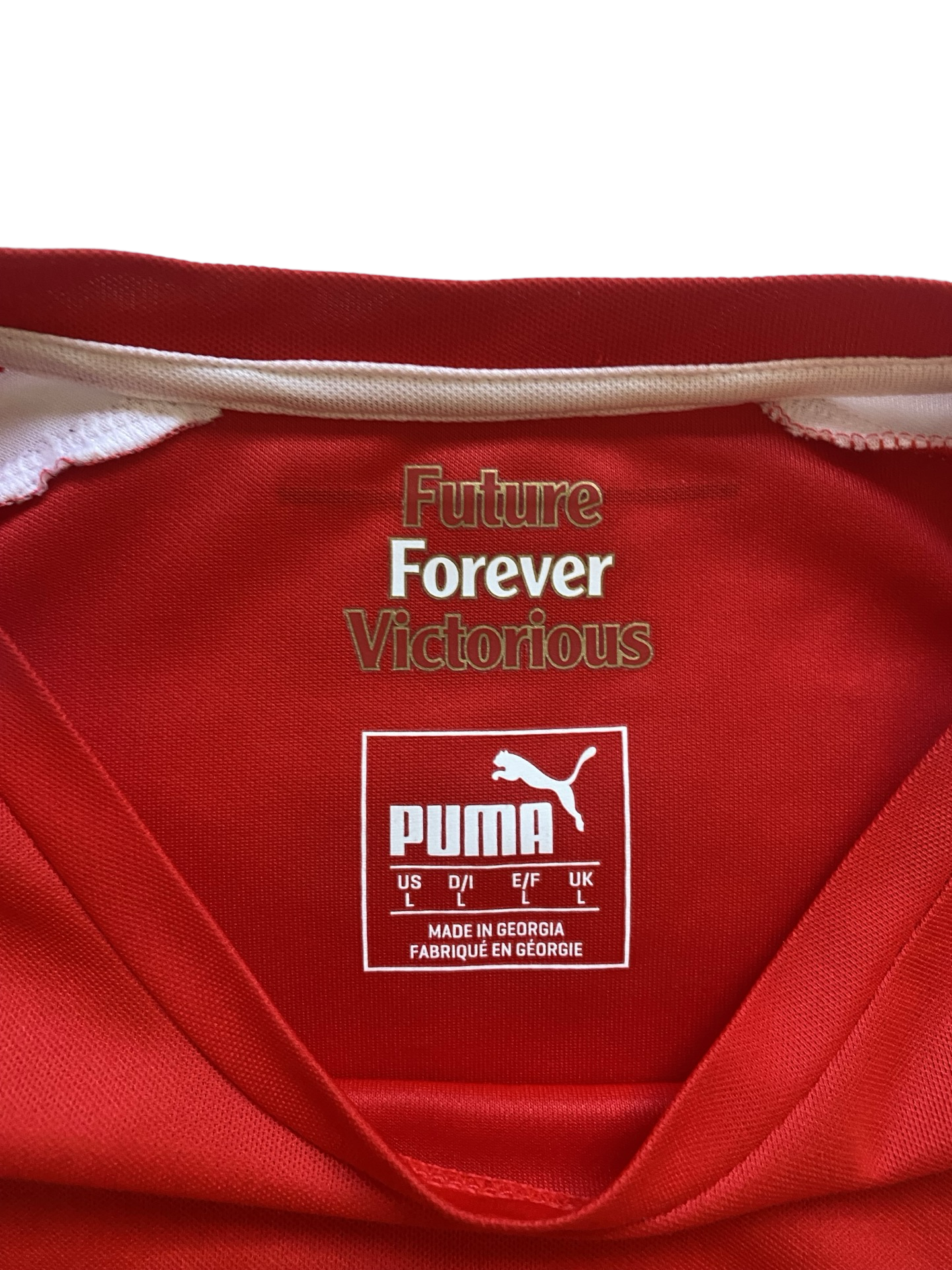 EPL Arsenal FC 2014-15 Puma Football Home Jersey Size L