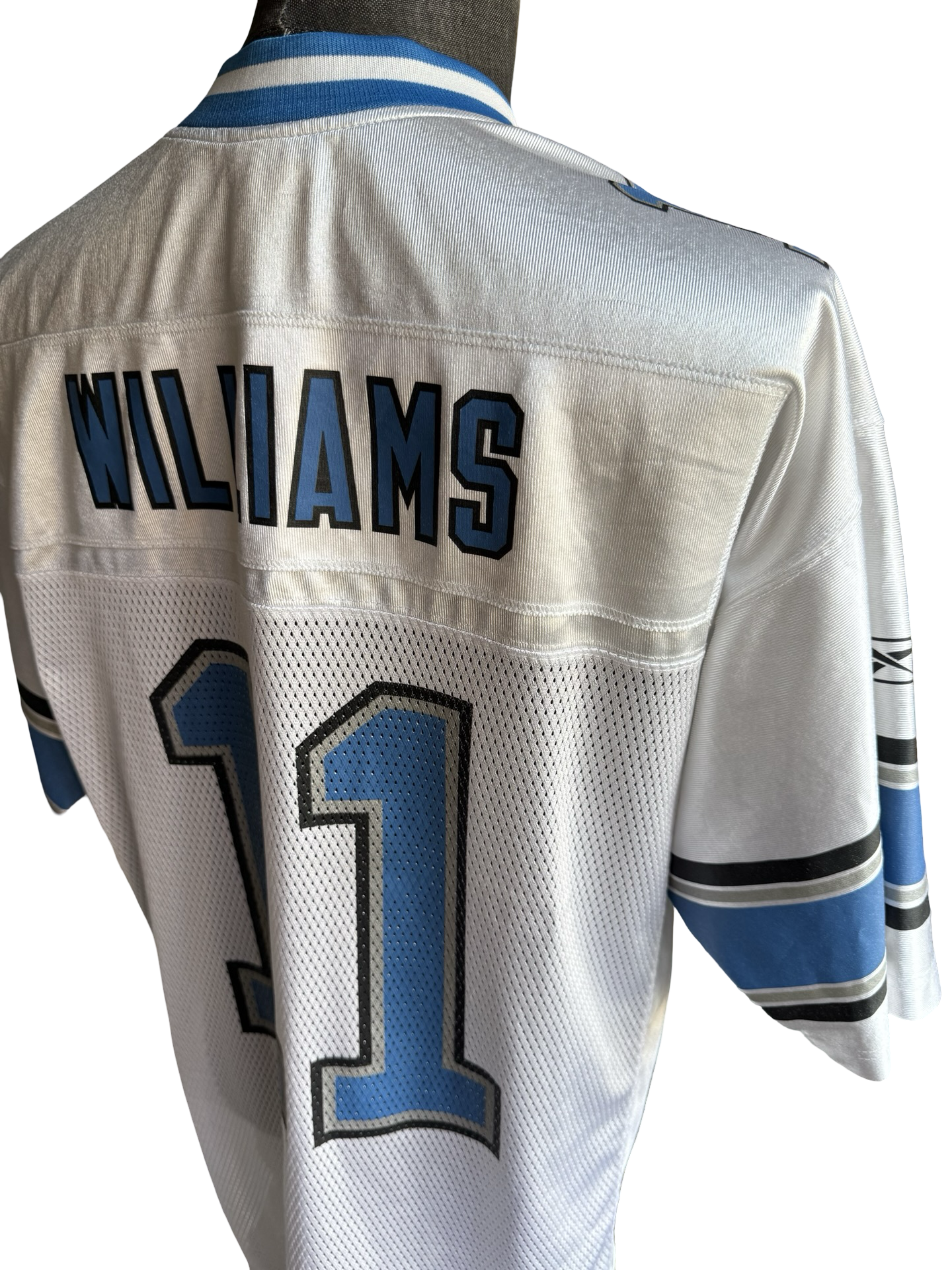NFL Vtg Roy Williams 11 Detroit Lions Reebok 2000’s Football Jersey Size M