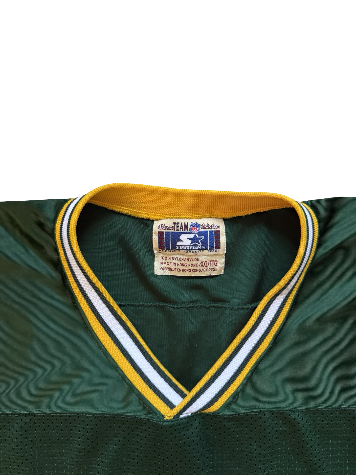 NFL Vtg Brett Favre 4 Green Bay Packers Starter Football Jersey Size 2XL