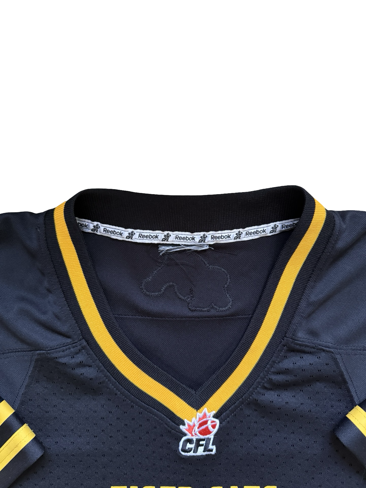 CFL Vtg Hamilton Ti-Cats Reebok Football Jersey Size S/M