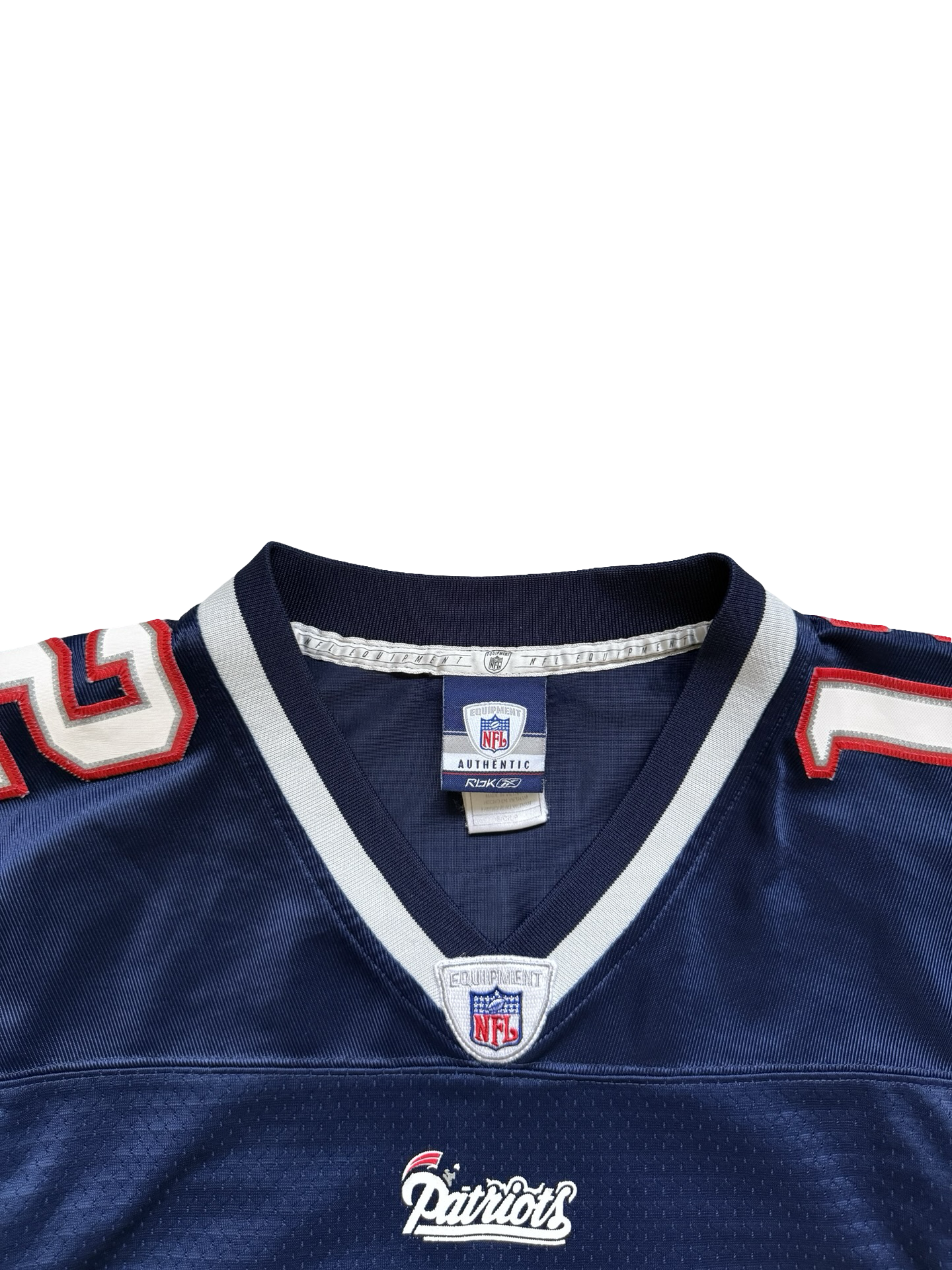 NFL Tom Brady 12 New England Patriots On Field Reebok Football Stitched Jersey Size S