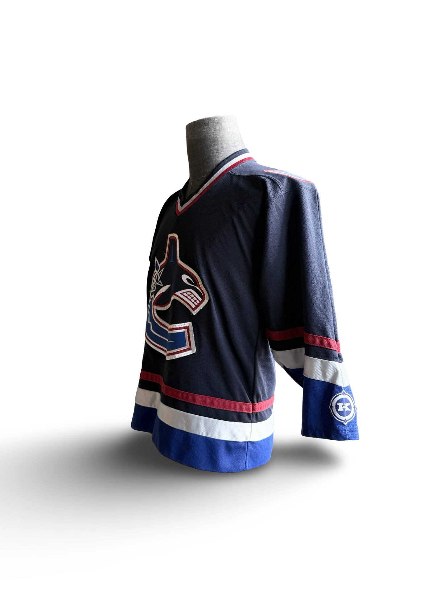 YOUTH NHL Vtg Vancouver Canucks Koho Hockey Jersey Size Youth L/XL