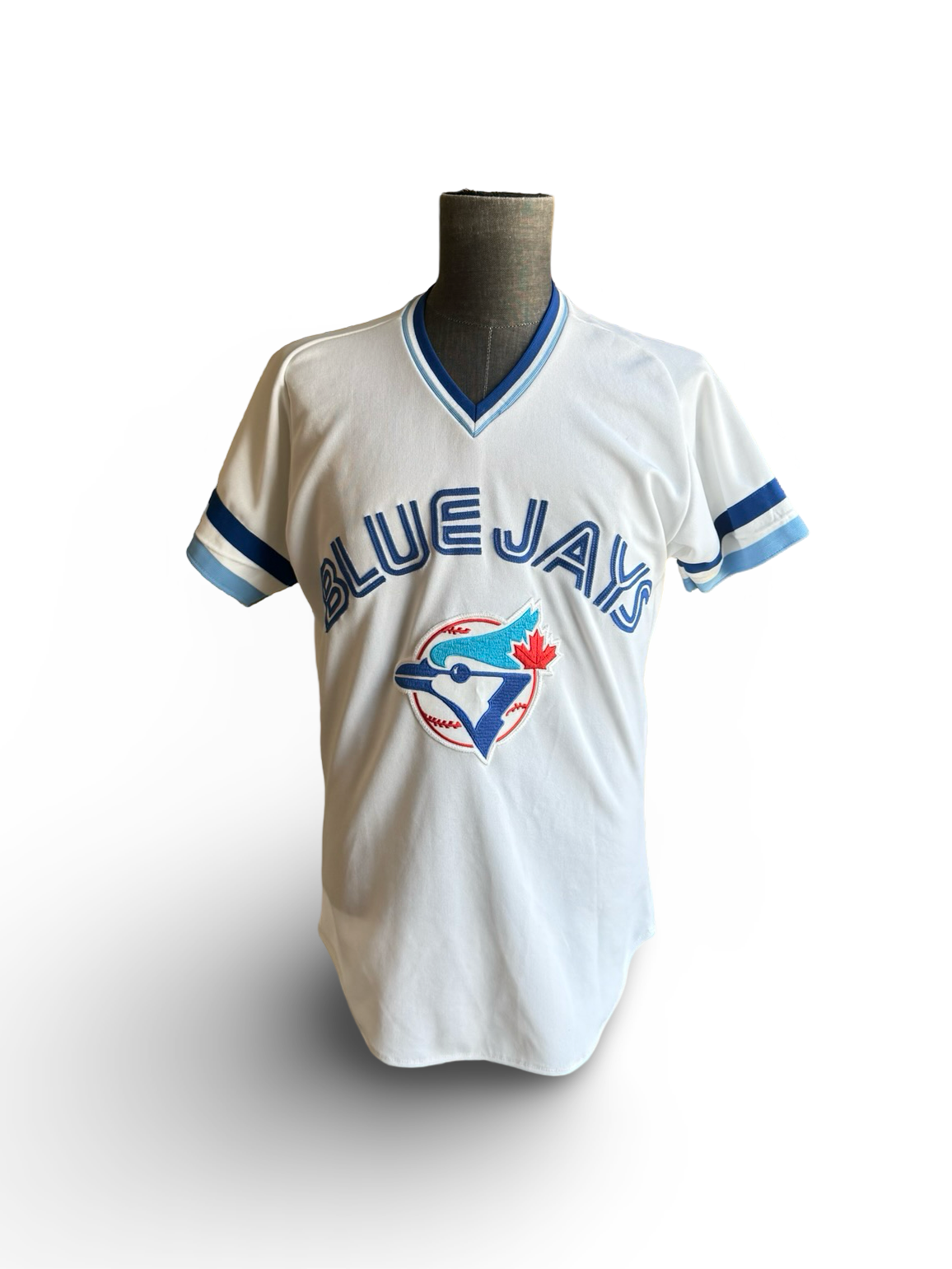 MLB Vtg Jesse Barfield 29 Toronto Blue Jays 80’s Ravens Knit Baseball Jersey Size S