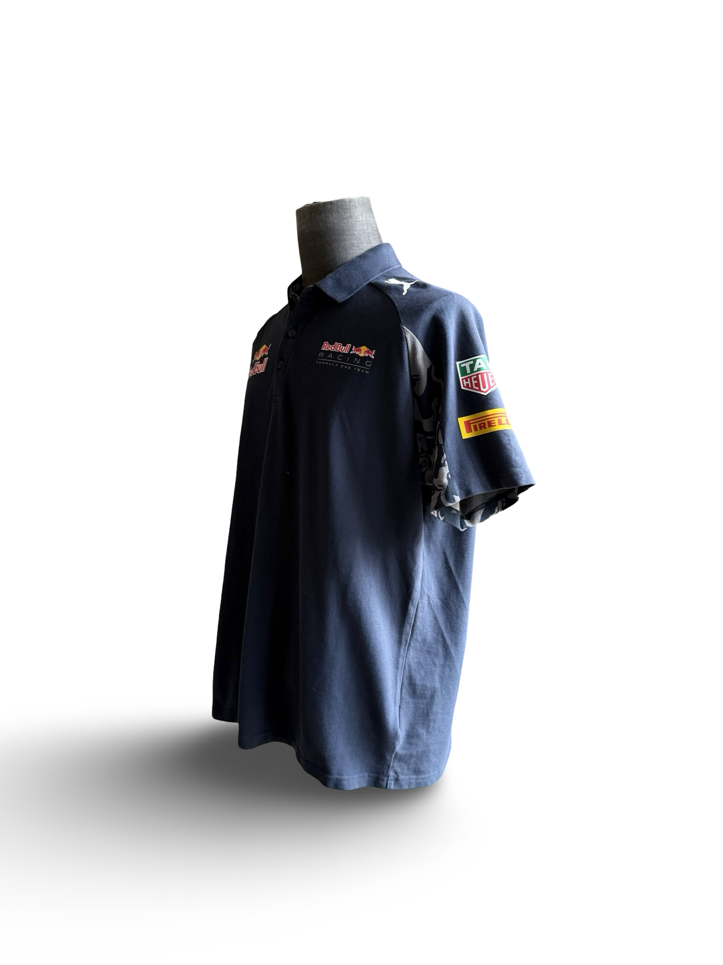 RACING F1 Red Bull Team Puma Polo Shirt Size XL