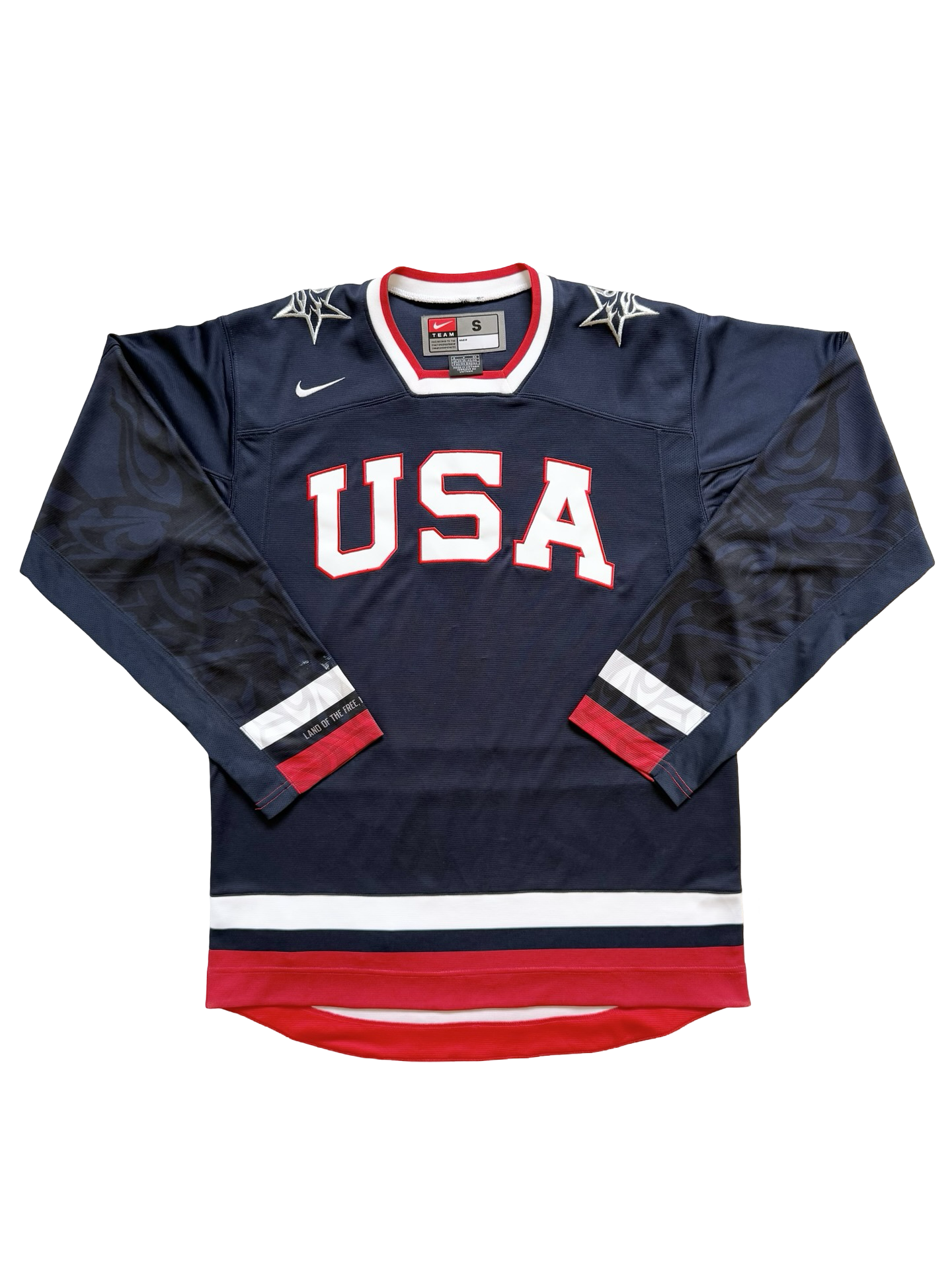 Team USA IIHF 2010 Olympics Hockey Nike Jersey Size S