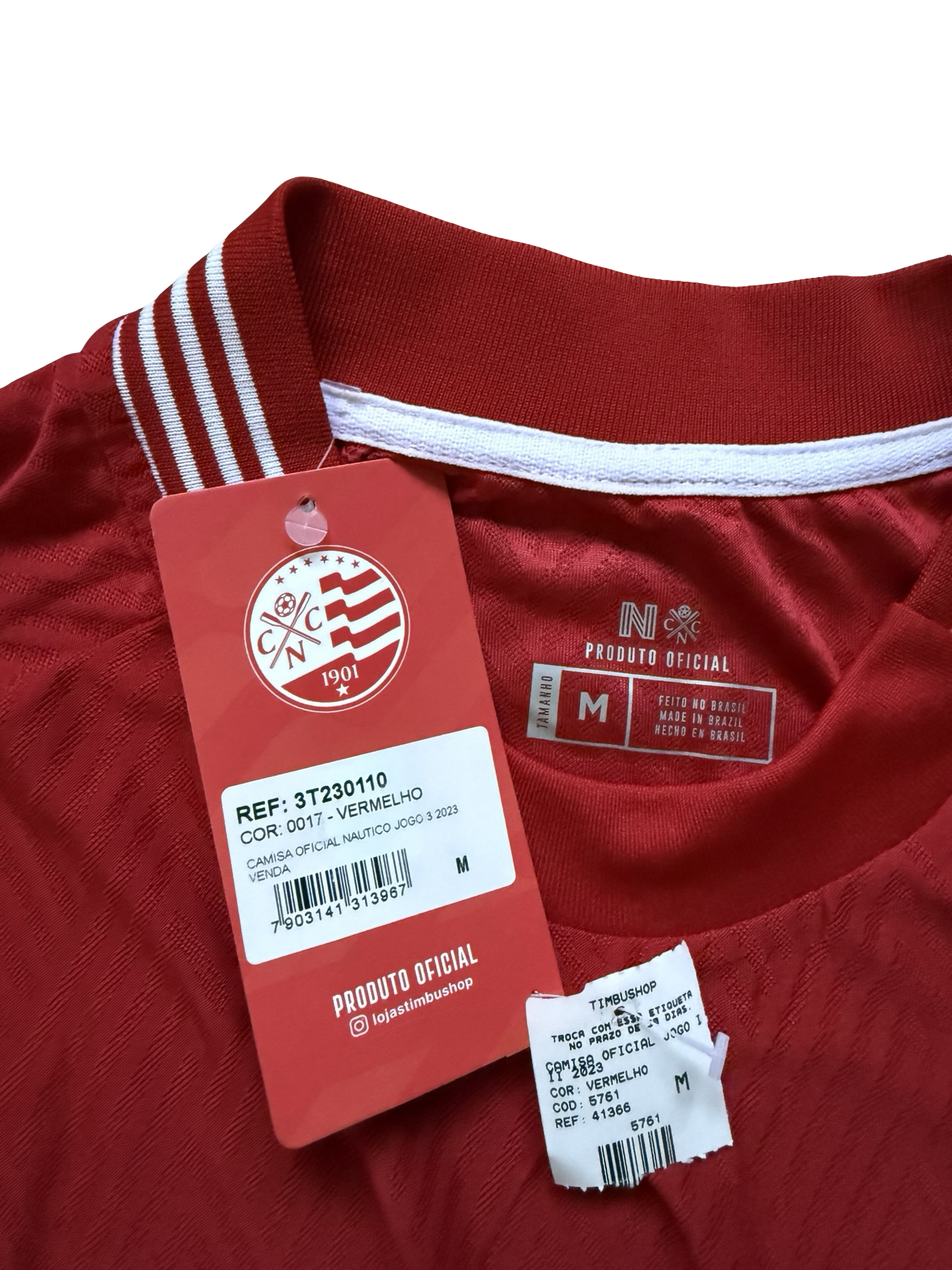 Soccer Clube Náutico Capibaribe 2023 3rd Football Jersey NWT Size M