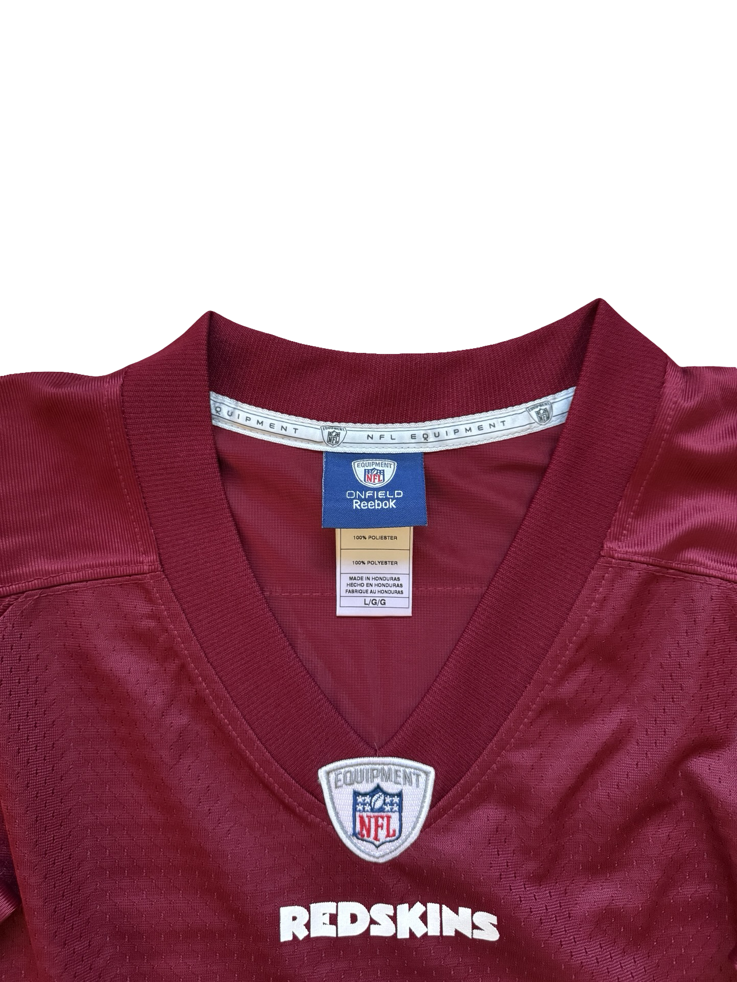 NFL Donovan McNabb 5 Washington Redskins Reebok Football Jersey Size L