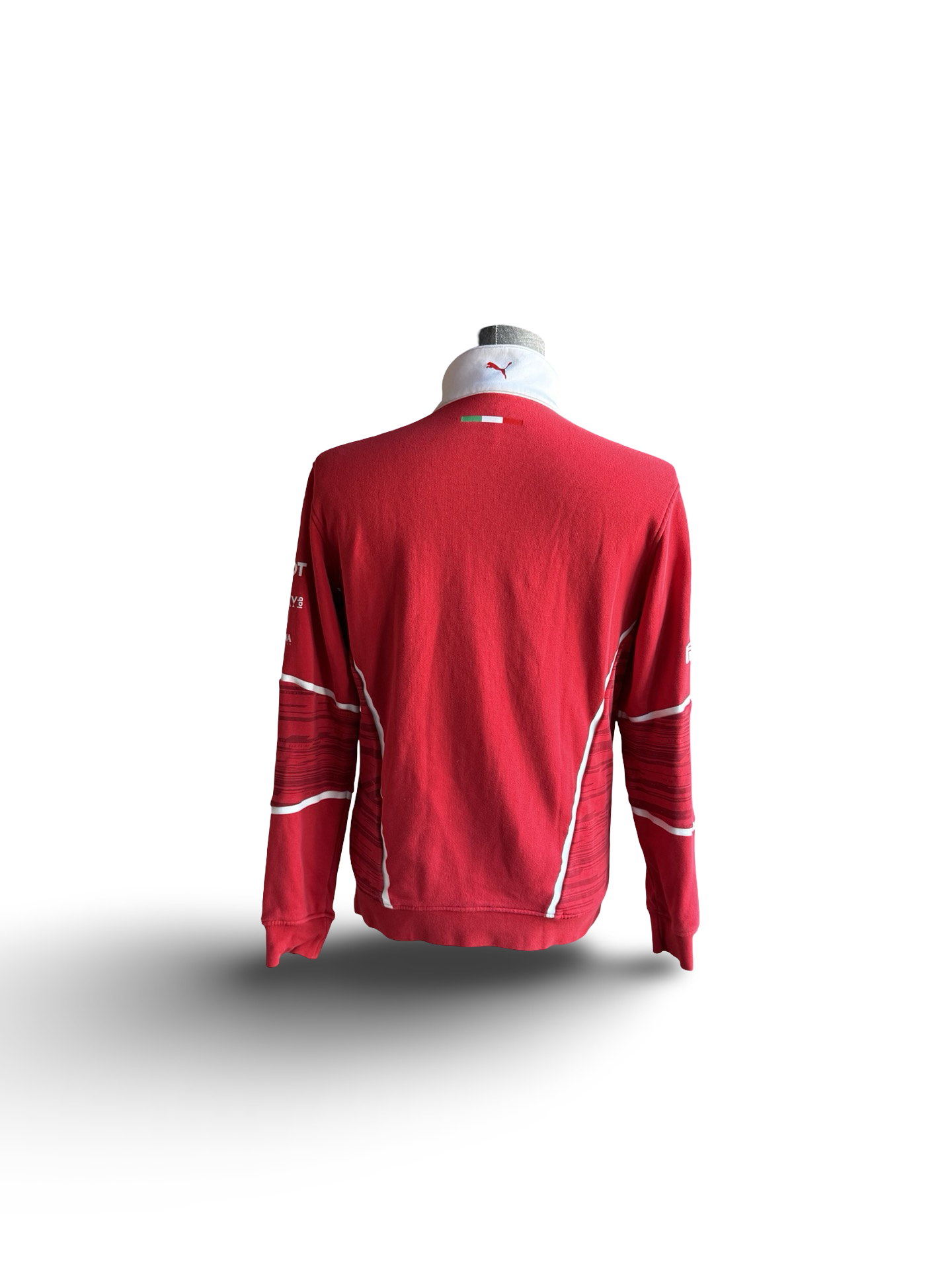 RACING F1 Scuderia Ferrari x Puma Santander L/S Quarter Zip Pullover Size S