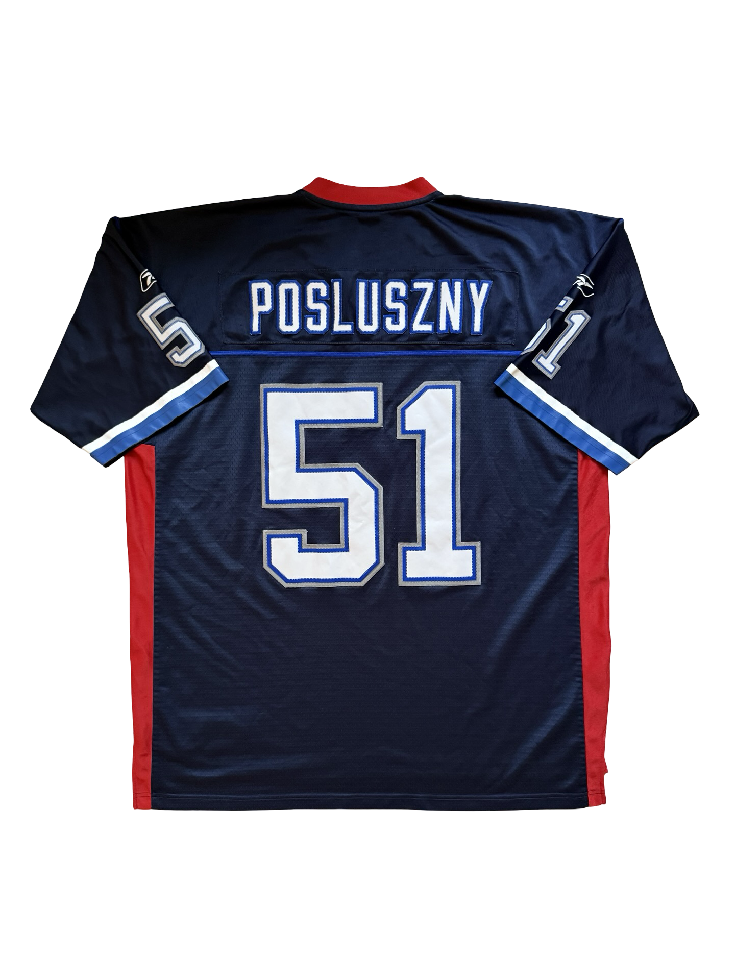 NFL Vtg Paul Posluszny 51 Buffalo Bills Reebok Stitched Football Jersey Size 2XL