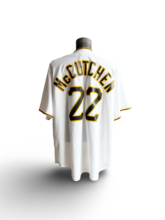 MLB Vtg Andrew McCutchen 22 Pittsburgh Pirates Majestic Baseball Jersey Size 2XL