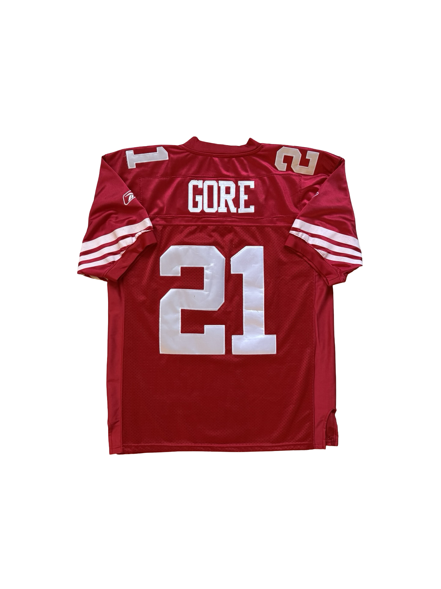 NFL Vtg Frank Gore 21 San Francisco 49ers Reebok Football Jersey Size L