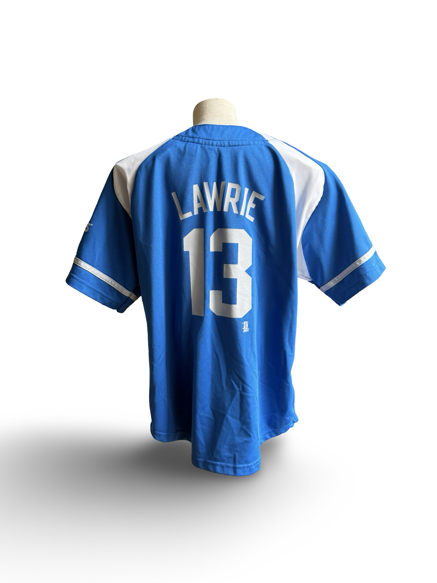 YOUTH MLB Brett Lawrie 13 Toronto Blue Jays Adidas Retro Baseball Jersey Size Youth M