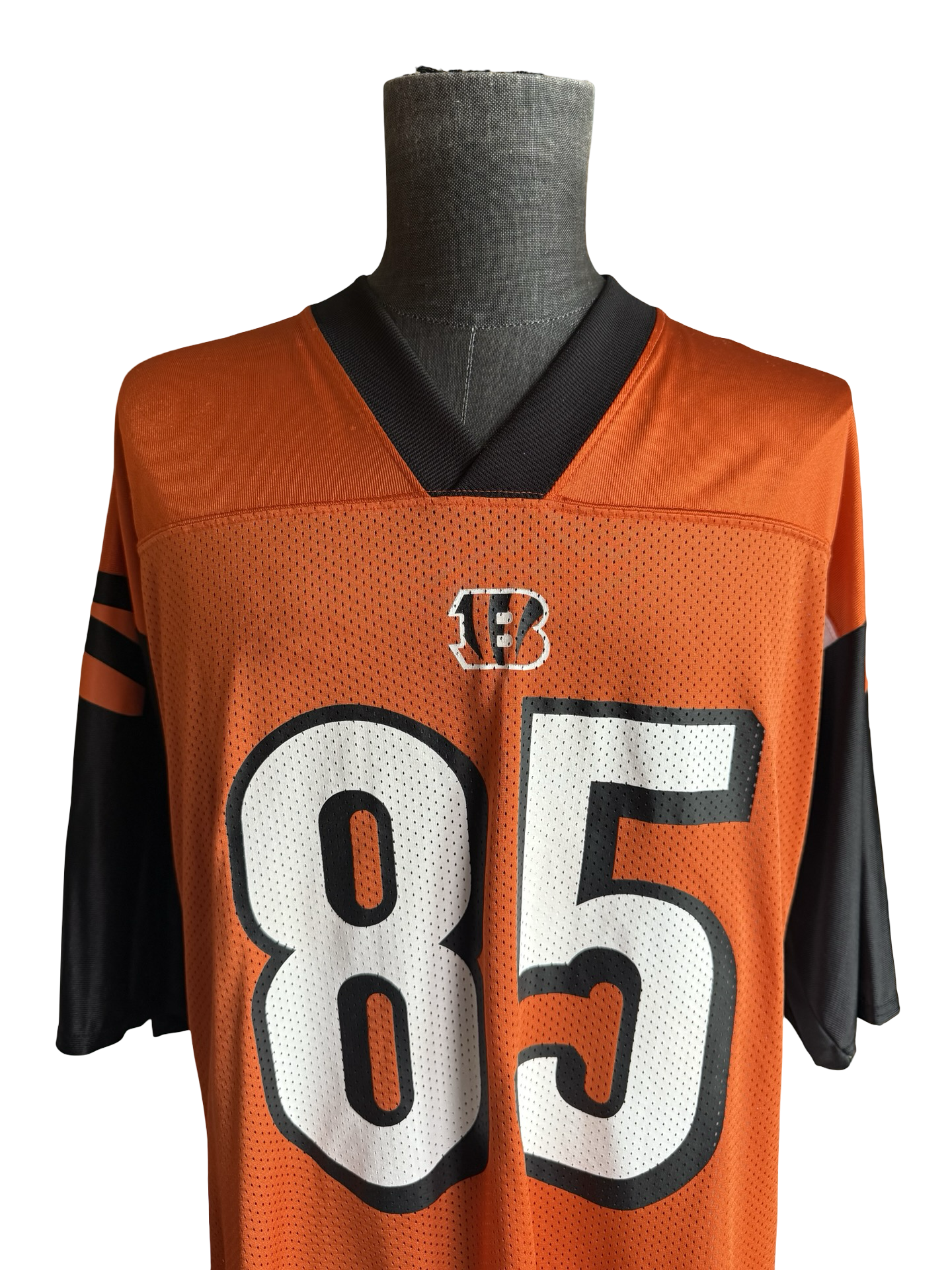 NFL Vtg Chad Johnson 85 Cincinnati Bengals Reebok 2000’s Football Jersey Size XL