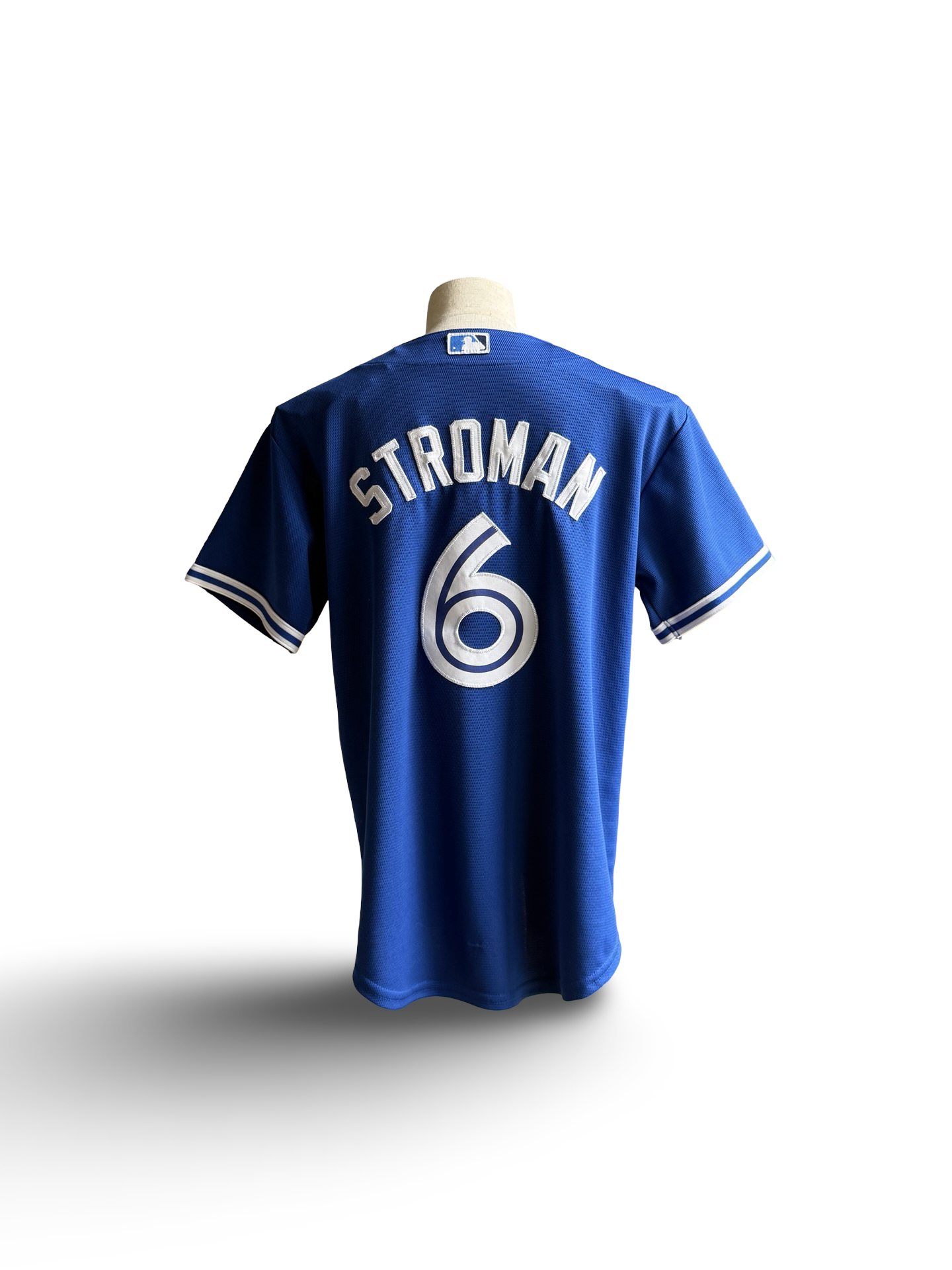 YOUTH MLB Marcus Stroman 6Toronto Blue Jays Majestic Baseball Jersey Size Youth M