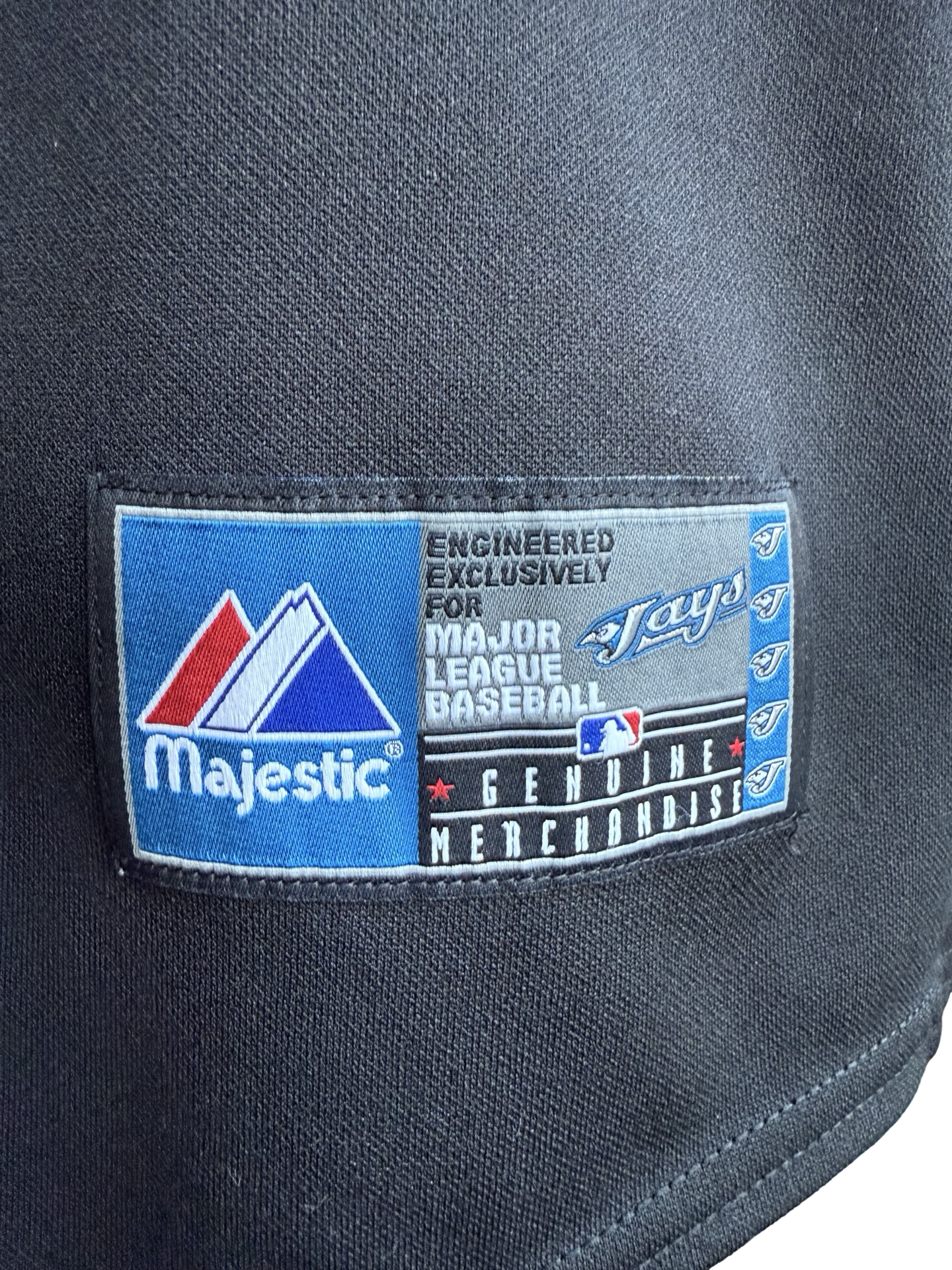 MLB Vtg Brett Lawrie 13 Toronto Blue Jays 2000’s Majestic Retro Baseball Jersey Size L