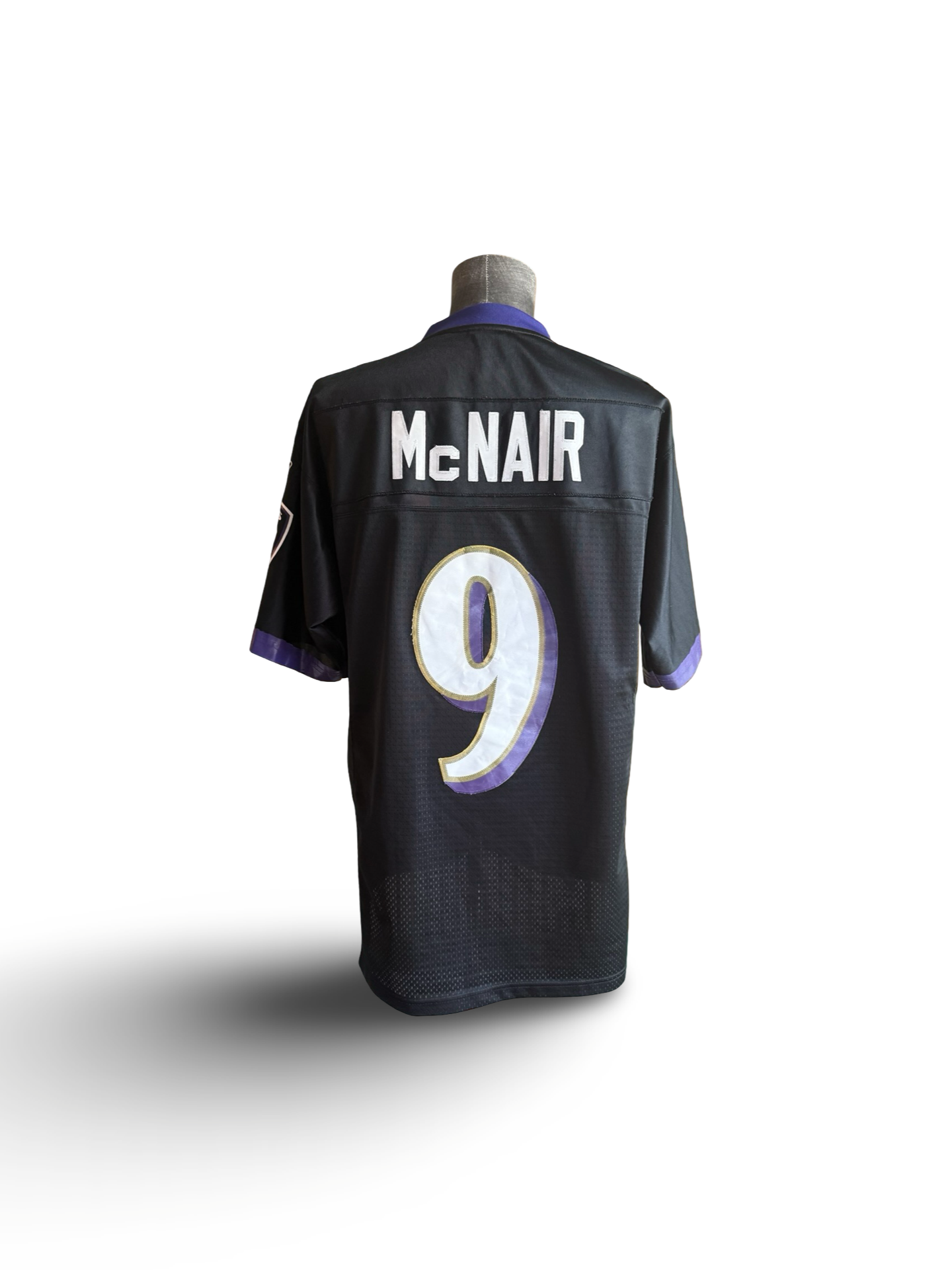 NFL Vtg Steve McNair 9 Baltimore Ravens Reebok 2000’s Football Jersey Size M