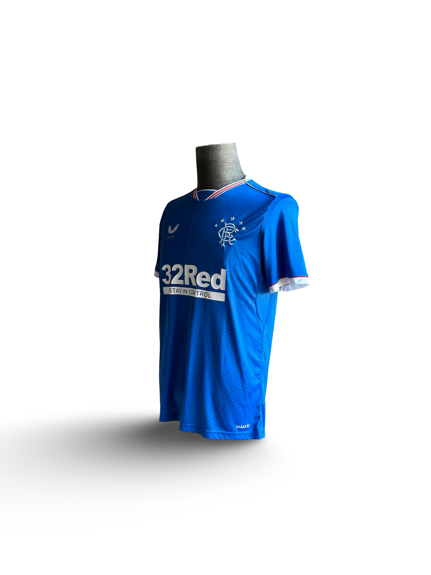Soccer Glasgow Rangers 2020/21 Castore Home Football Jersey Size M