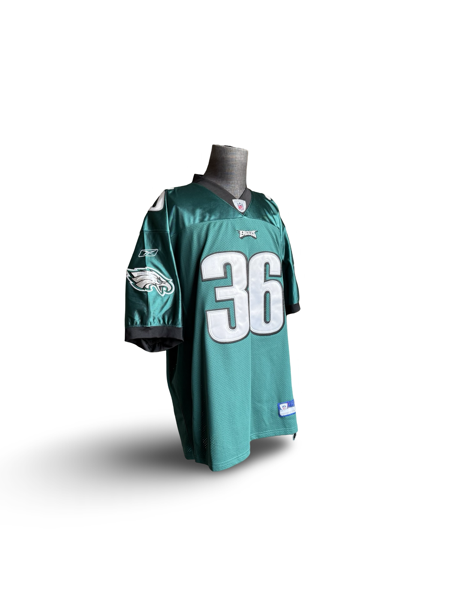 NFL Vtg Brian Westbrook 36 Reebok 2000’s Philadelphia Eagles Jersey Size 2XL (54)