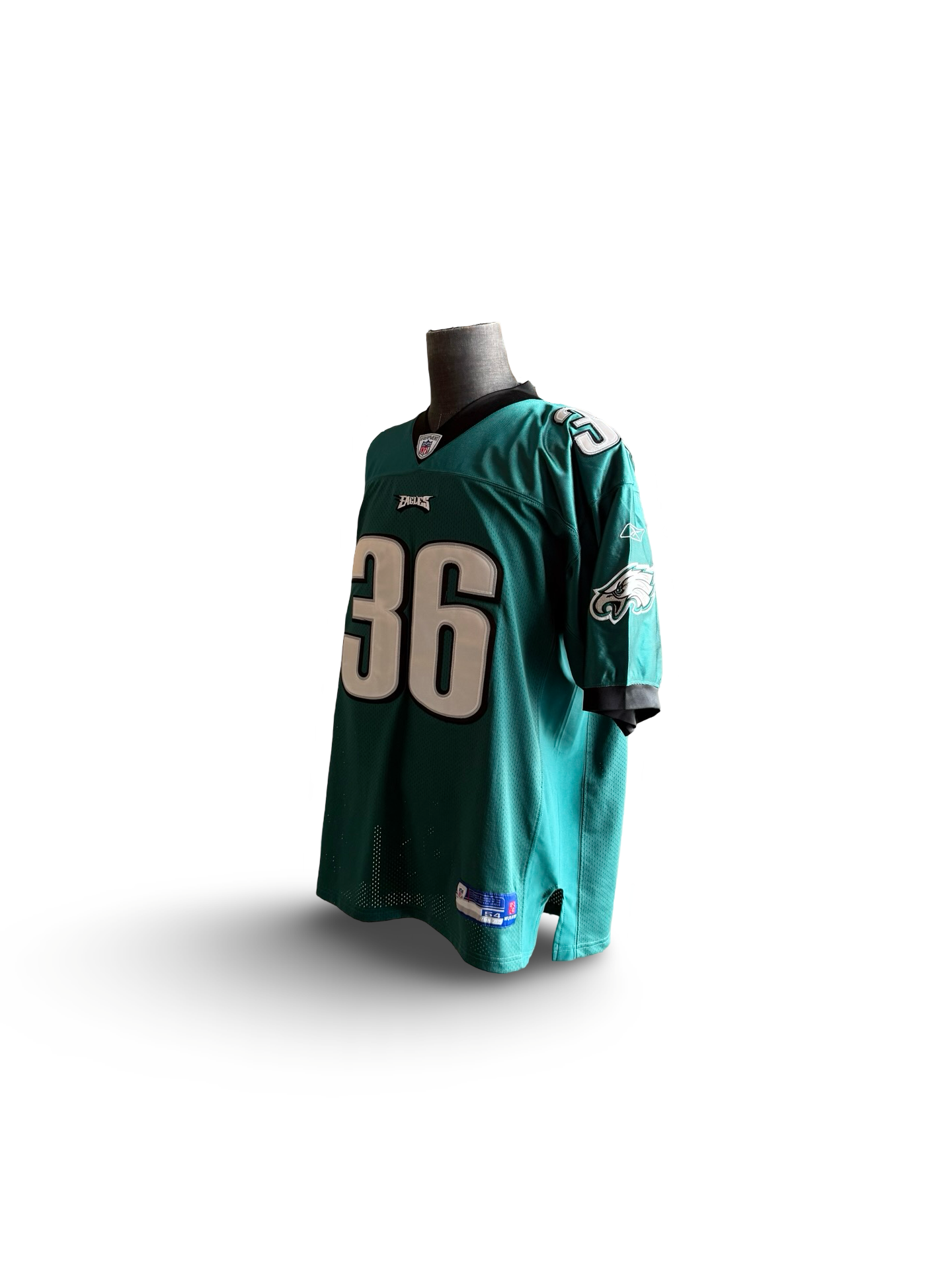 NFL Vtg Brian Westbrook 36 Reebok 2000’s Philadelphia Eagles Jersey Size 2XL (54)