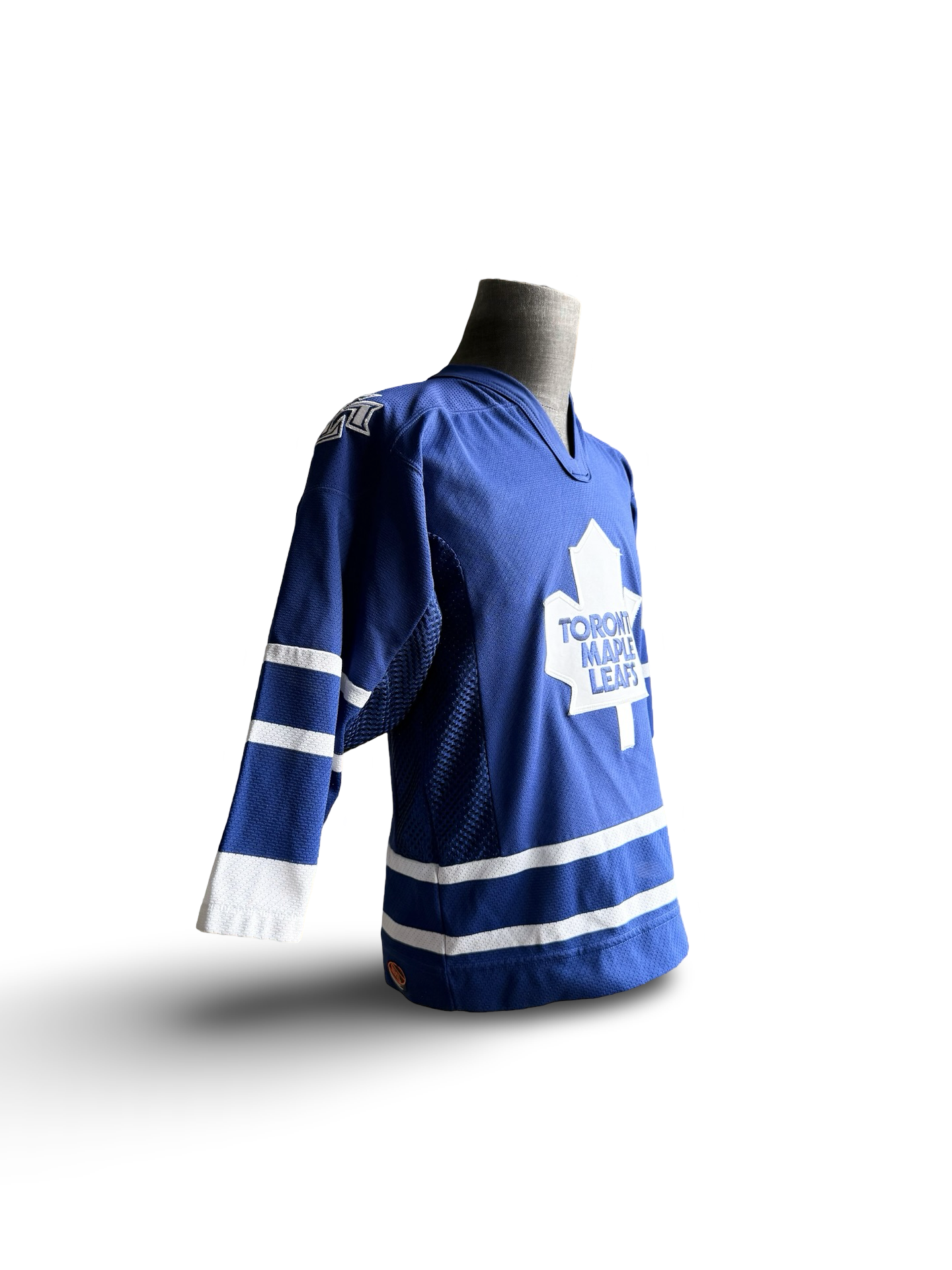 YOUTH NHL Vtg Toronto Maple Leafs Koho Air Knit Hockey Jersey Size Youth L/XL