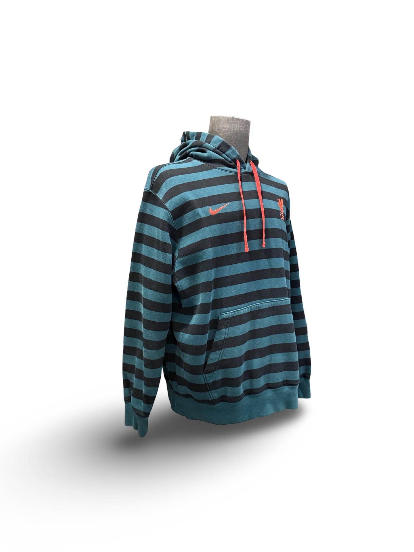 EPL Liverpool Fc Nike Teal Fleece Club Hoodie Size L