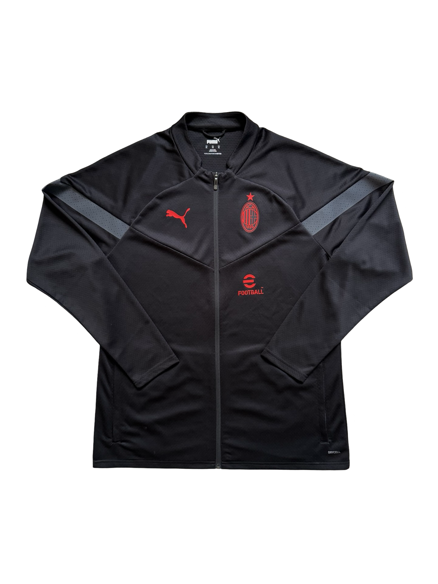 Soccer AC Milan Puma Full-Zip Training Track Jacket Size XL