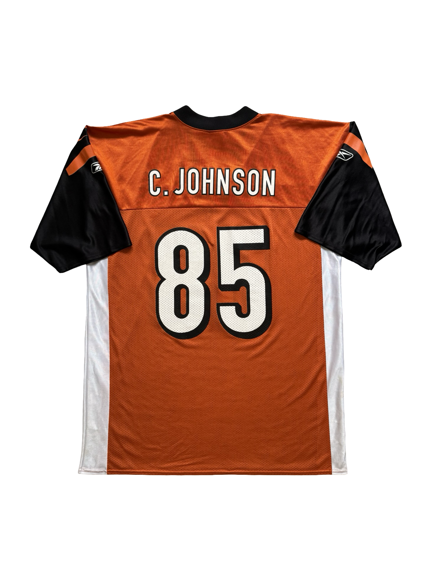 NFL Vtg Chad Johnson 85 Cincinnati Bengals Reebok 2000’s Football Jersey Size XL