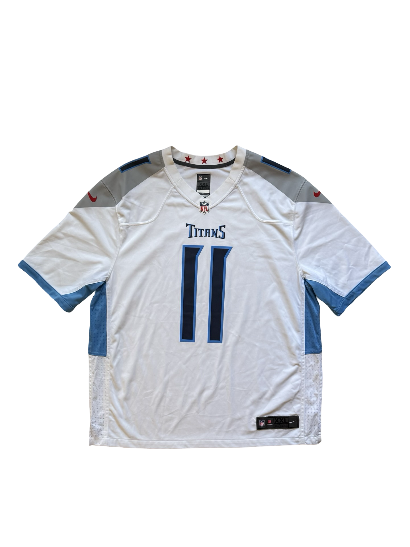 NFL AJ Brown 11 Tennessee Titans Nike Football Jersey Size 2XL