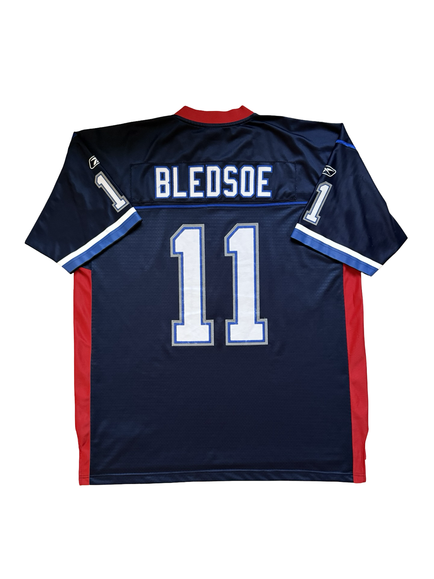 NFL Vtg Drew Bledsoe 11 Buffalo Bills Reebok Football Jersey Size 2XL