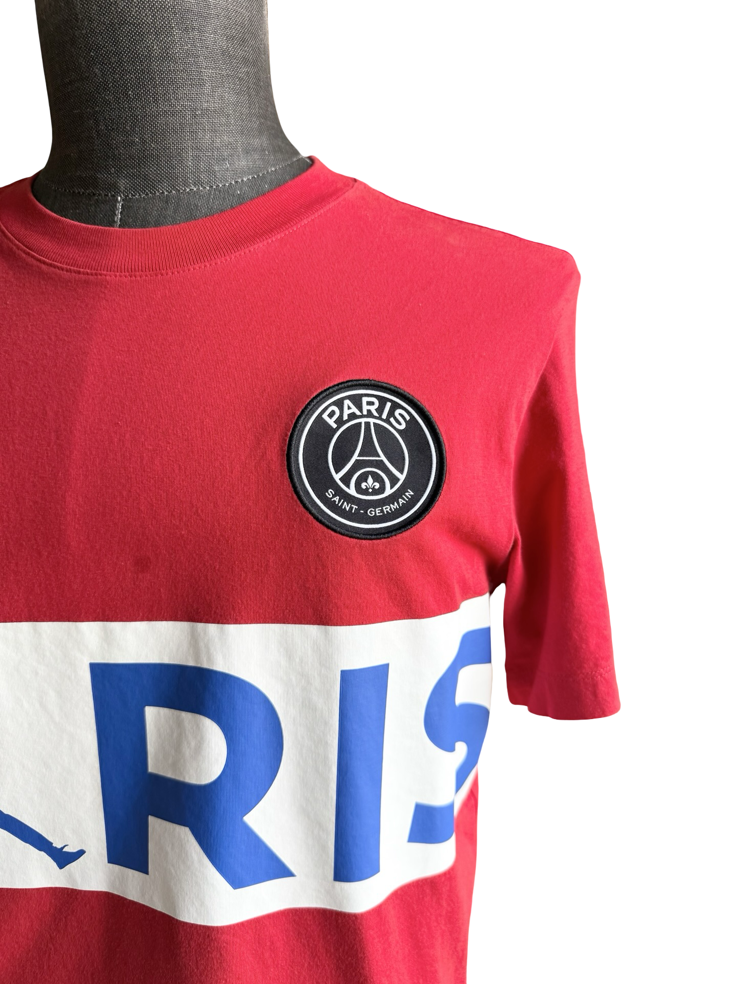 Soccer Paris Saint-Germain X Jordan PSG Wordmark Football T-Shirt Size S