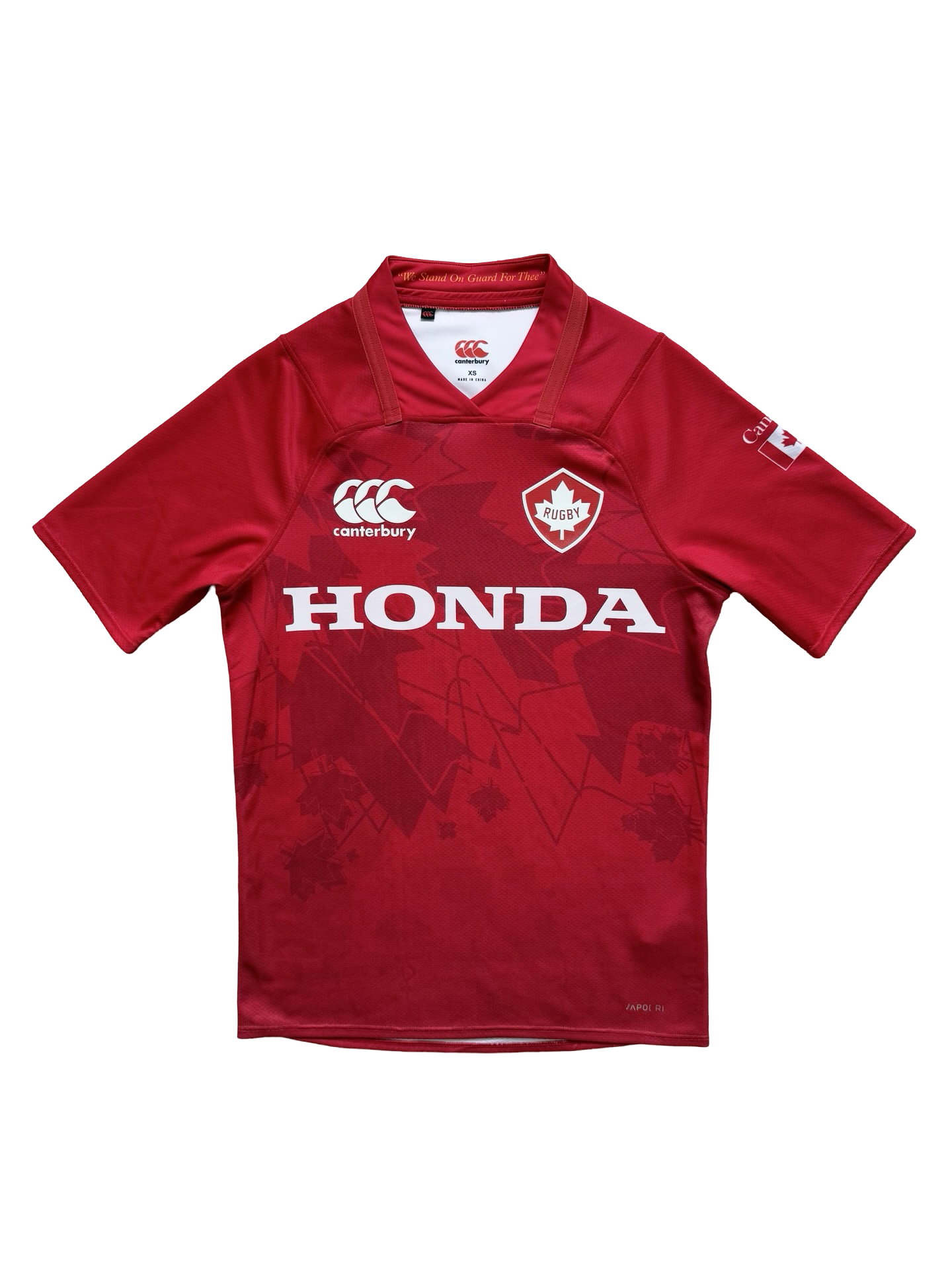 Rugby Union Canada National Team Canterbury Honda Rugby Jersey Size XS