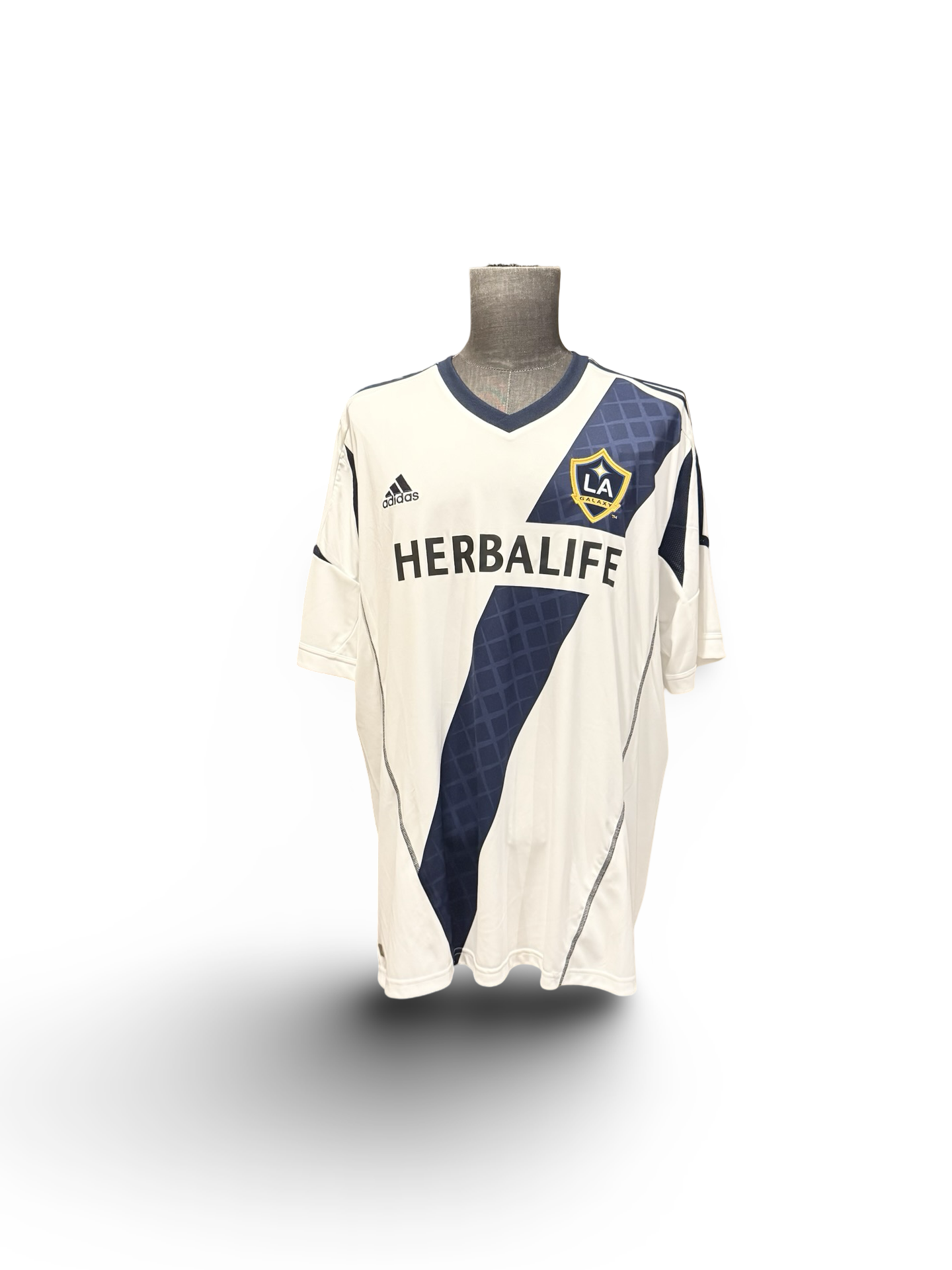 Soccer MLS LA Galaxy FC 2012-13 Adidas Football Home Jersey NWT Size 2XL