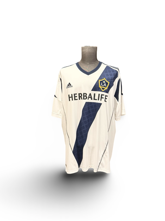 Soccer MLS LA Galaxy FC 2012-13 Adidas Football Home Jersey NWT Size 2XL