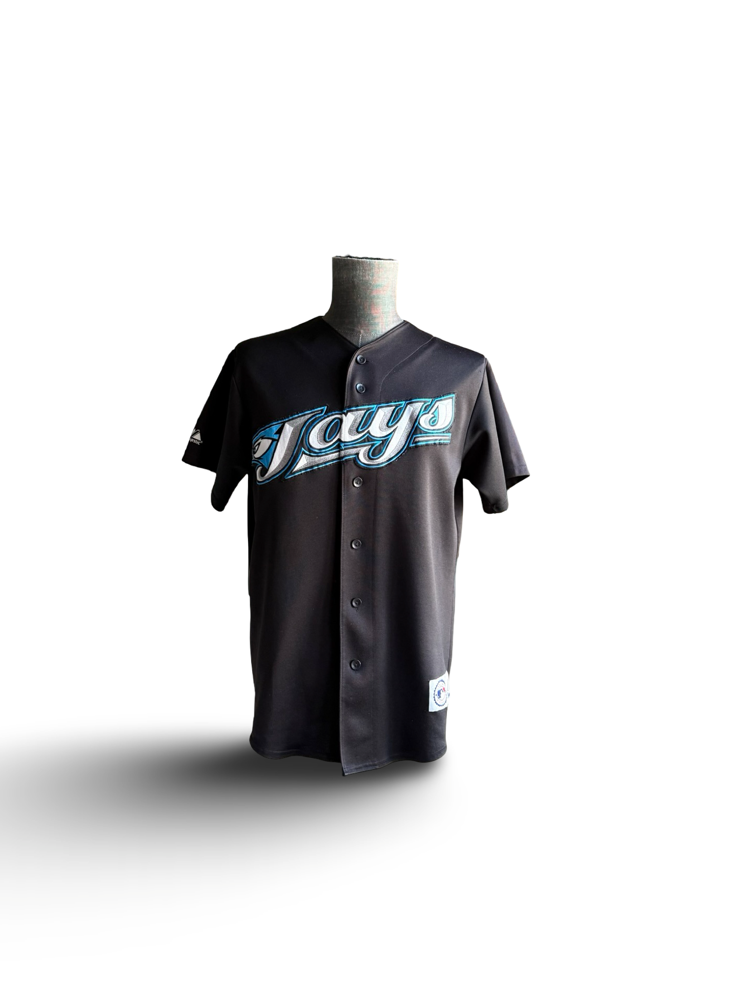 MLB Vtg Reed Johnson 3 Toronto Blue Jays 2000’s Majestic Baseball Jersey Size L