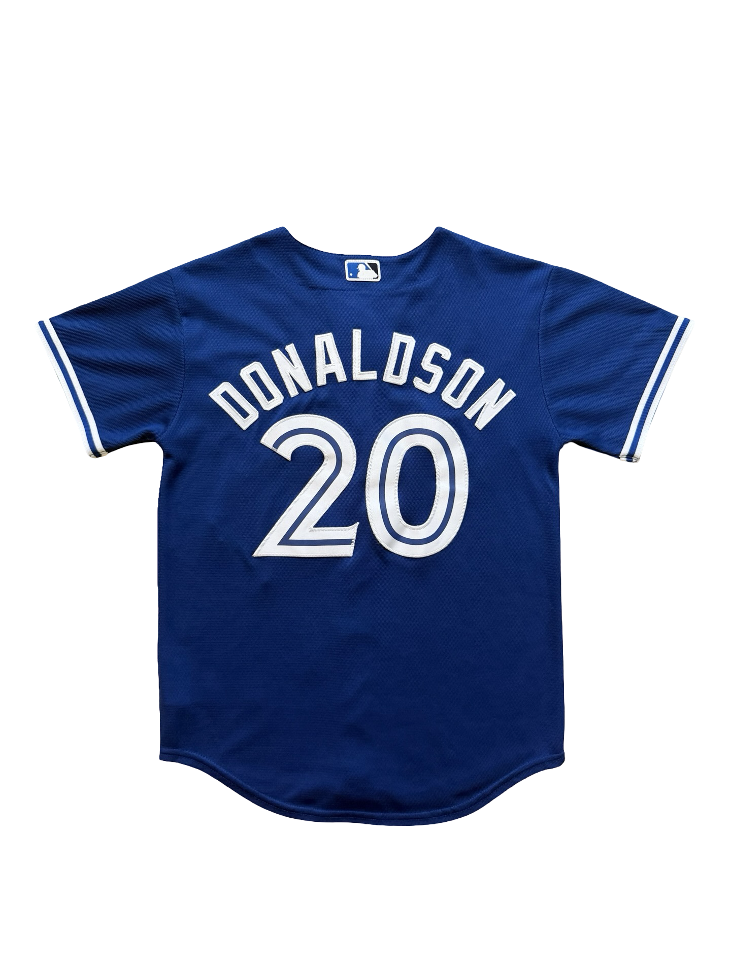 YOUTH MLB Josh Donaldson 20 Toronto Blue Jays Majestic Baseball Jersey Size Youth M