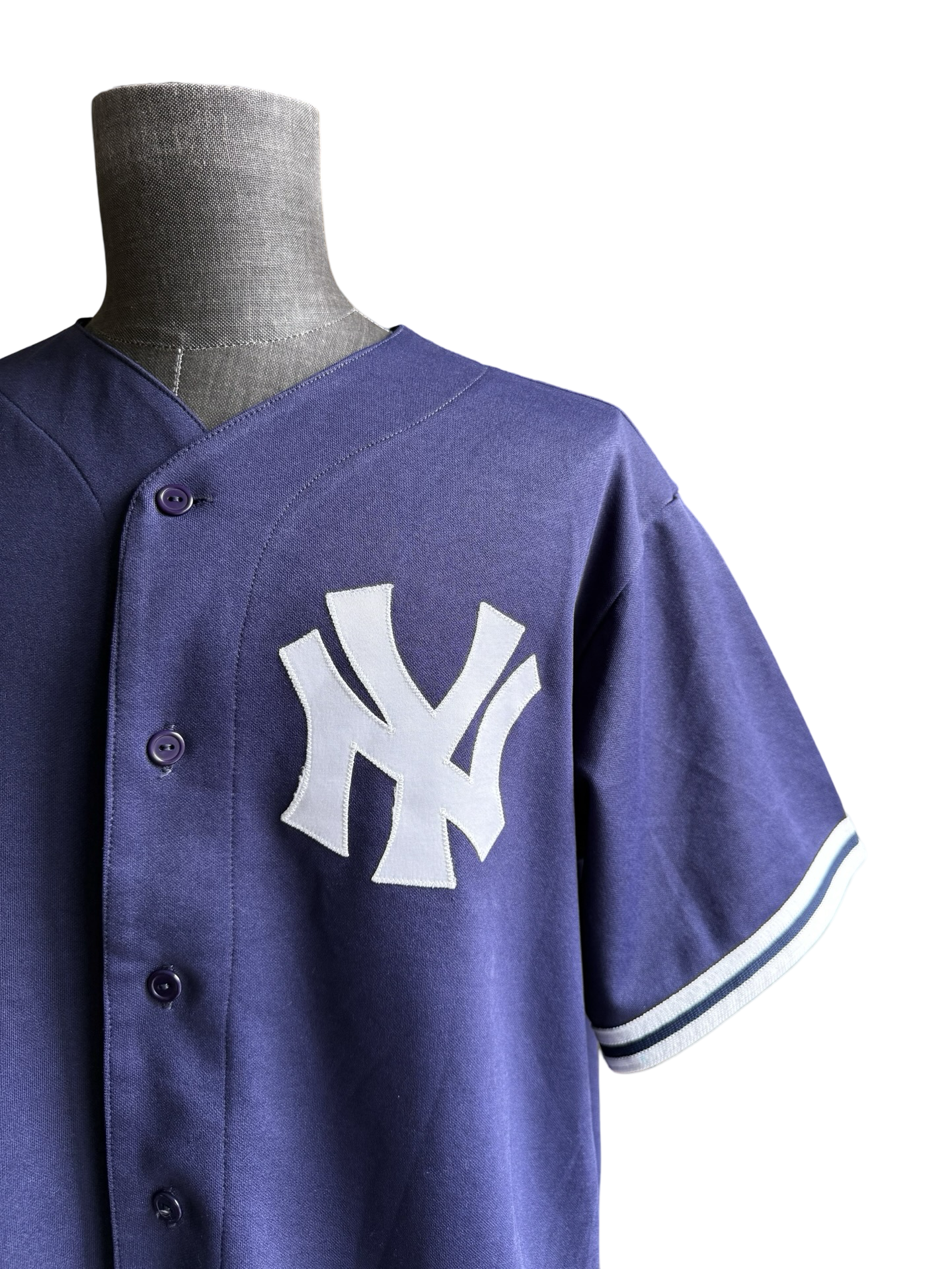 MLB Vtg New York Yankees Majestic Made In USA Baseball Jersey Size L