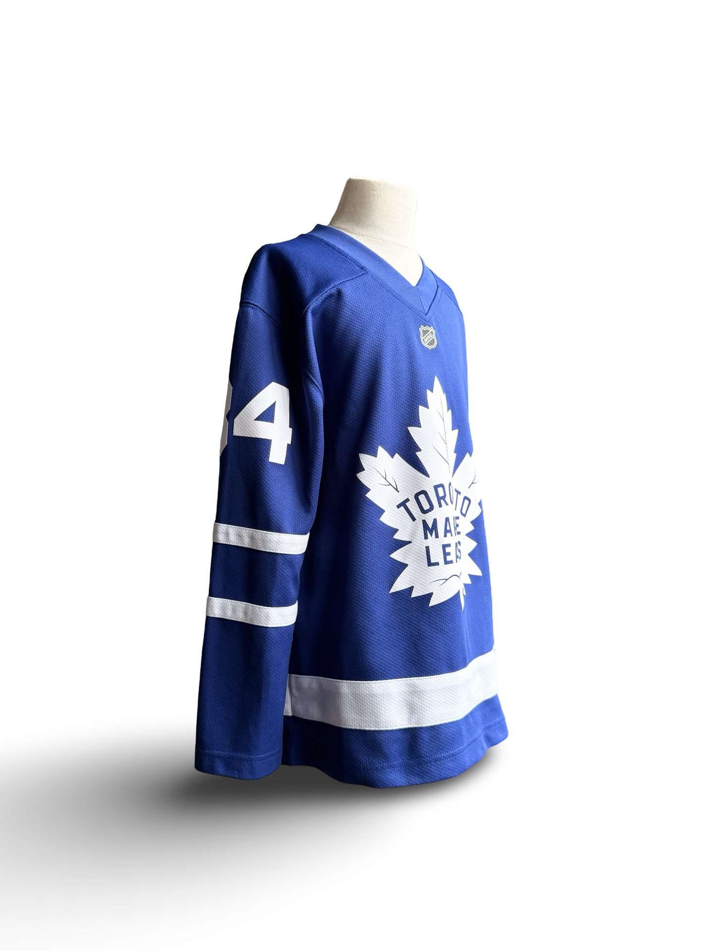 YOUTH NHL Auston Matthews 34 Toronto Maple Leafs Fanatics Hockey Jersey Size Youth S/M