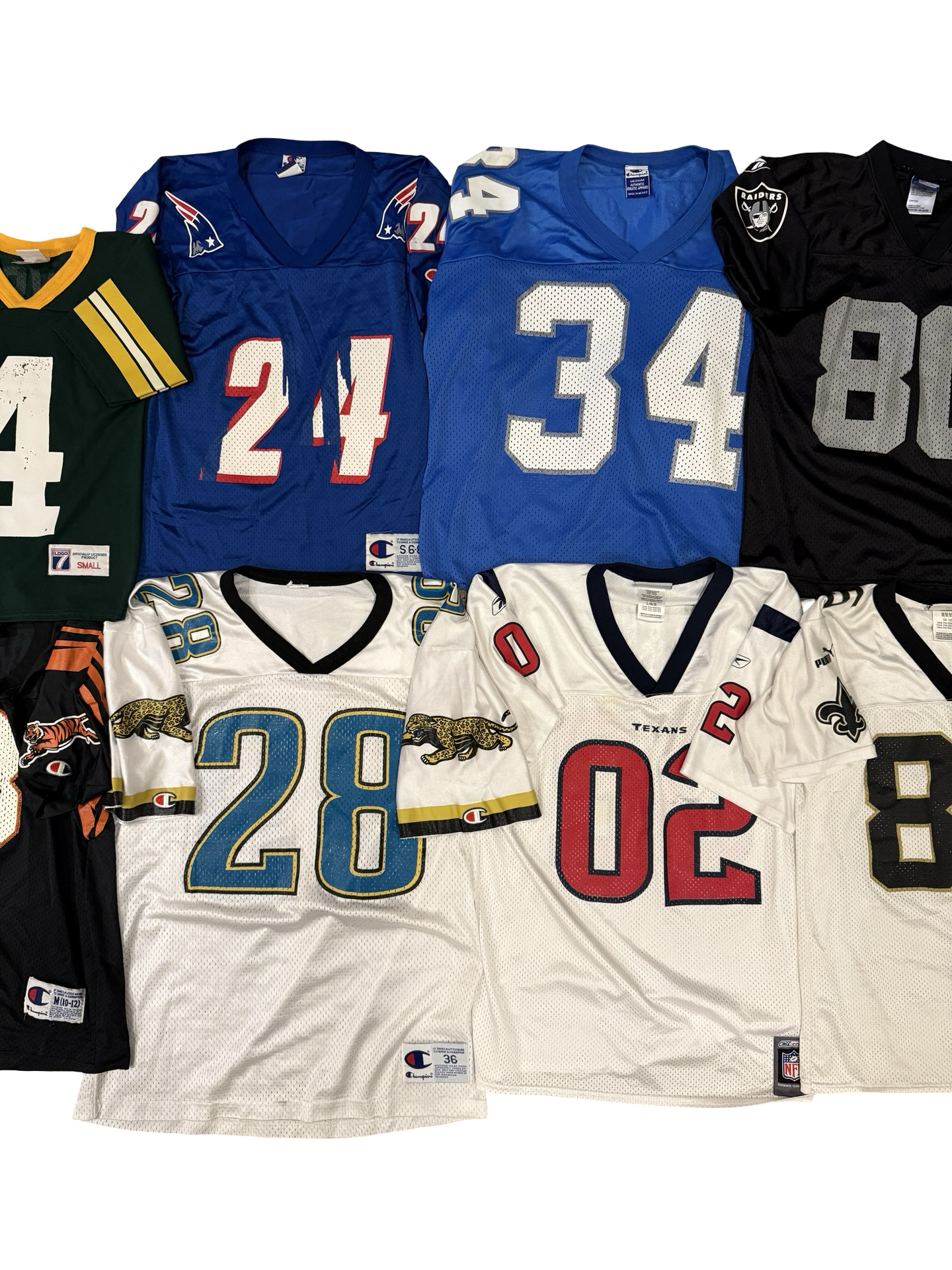 YOUTH NFL Bundle Vtg 90’s/00’s Football Jerseys Size Mix Youth S-XL
