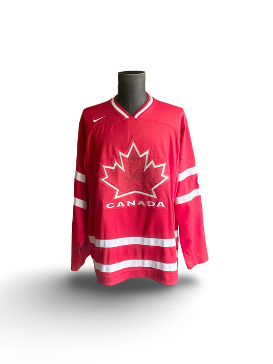 Team Canada Vancouver 2010 Olympics Hockey Nike Jersey Size L