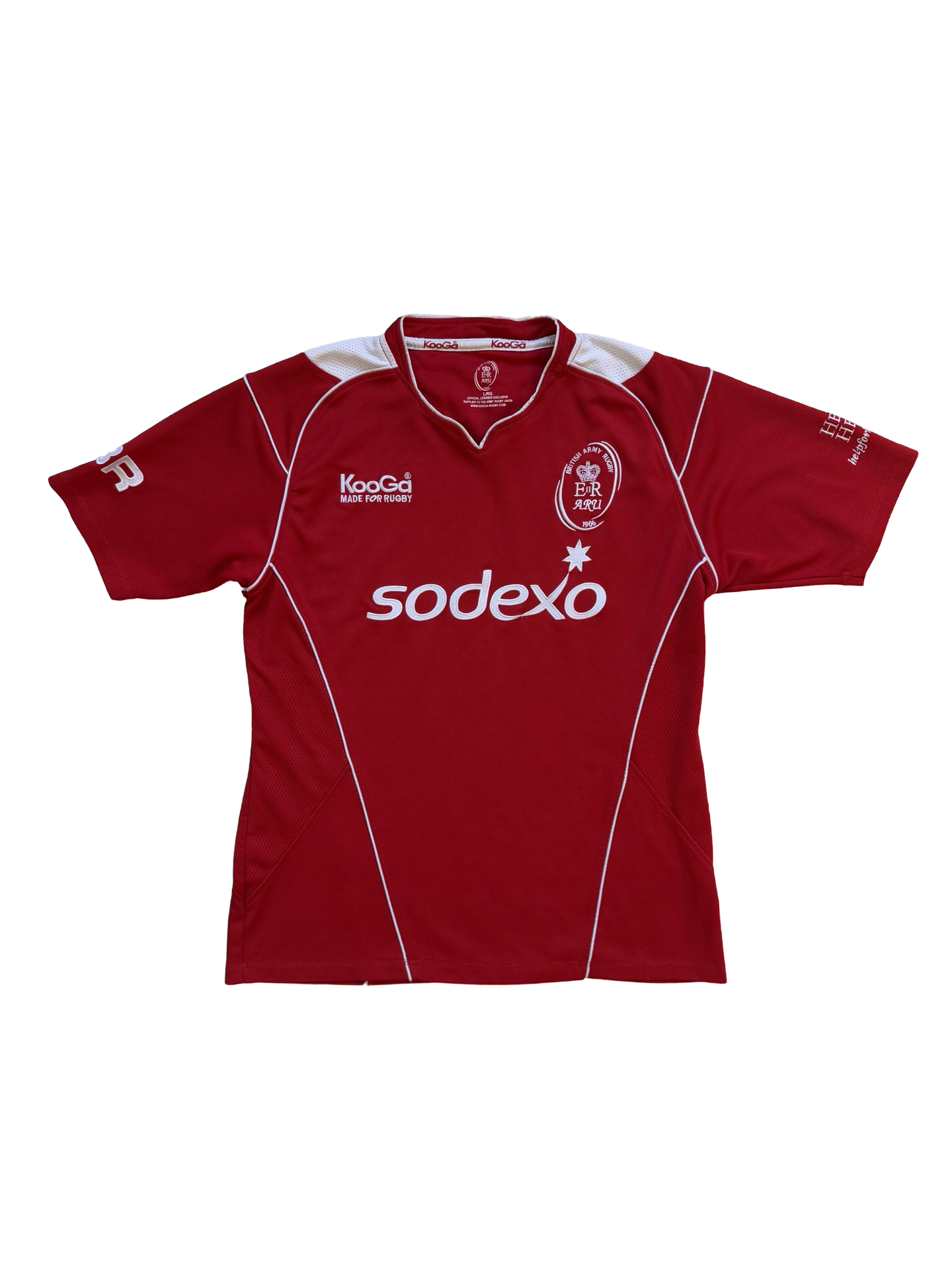 Rugby Union British Army 2010 Kooga Rugby Jersey Size L