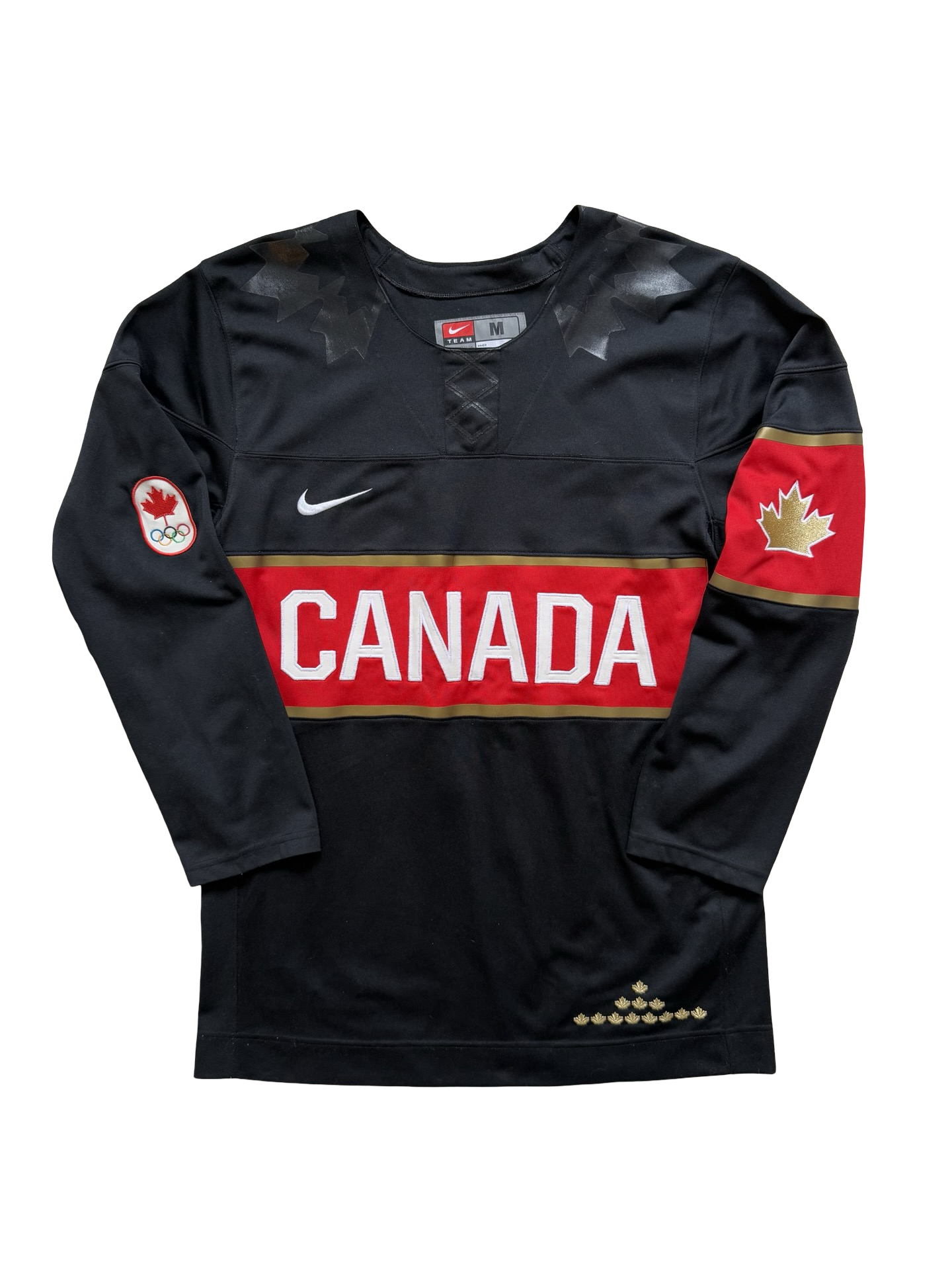 Team Canada Vancouver 2014 Olympics Hockey Nike Jersey Size M