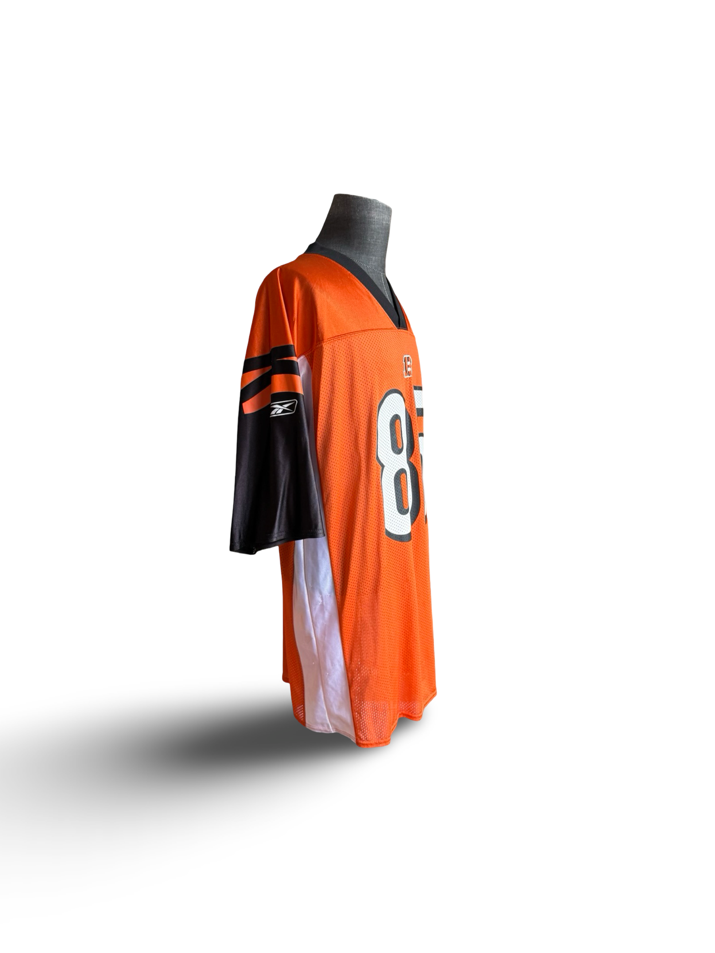 NFL Vtg Chad Johnson 85 Cincinnati Bengals Reebok 2000’s Football Jersey Size XL